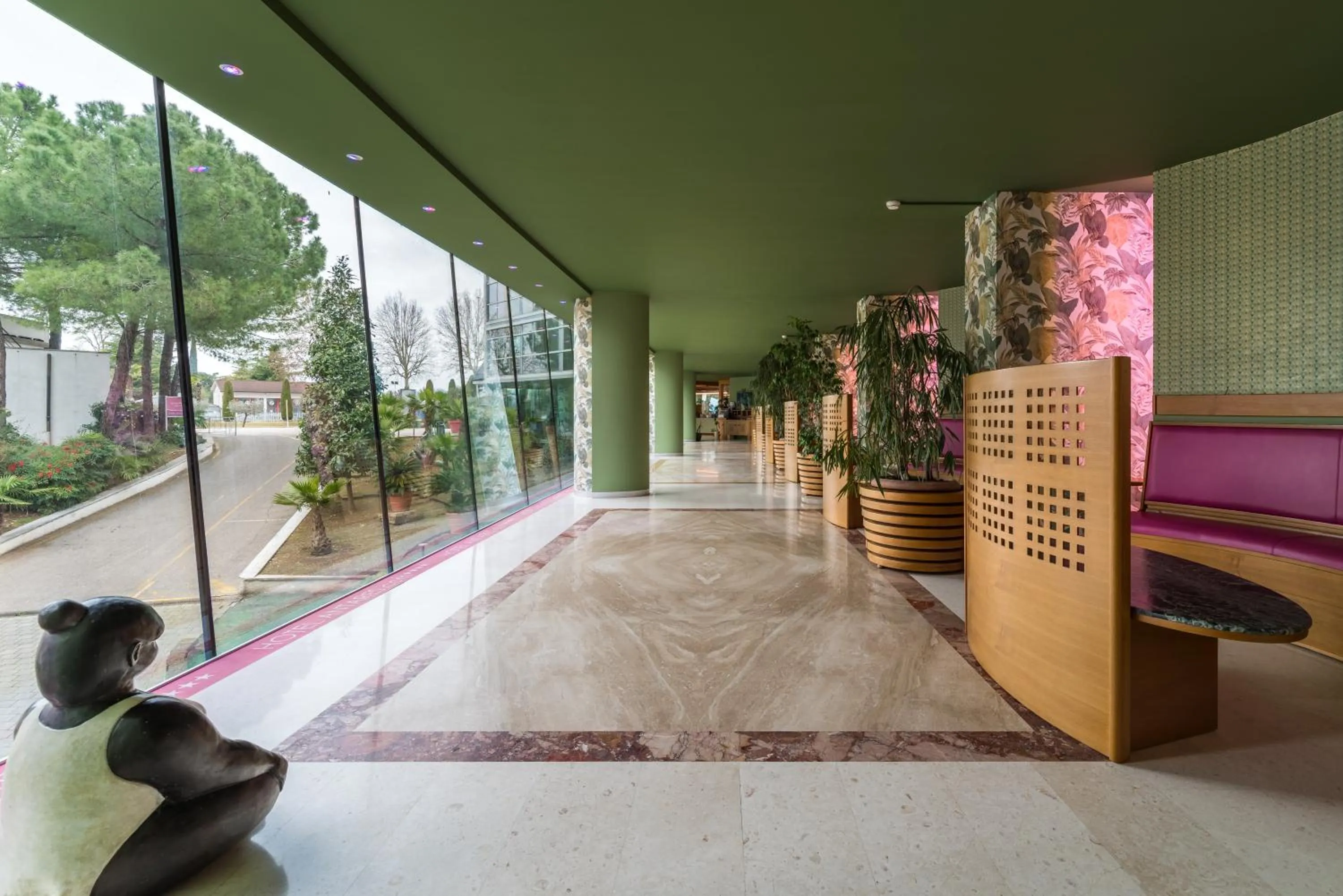 Lobby or reception in Hotel Antares Sport Beauty & Wellness