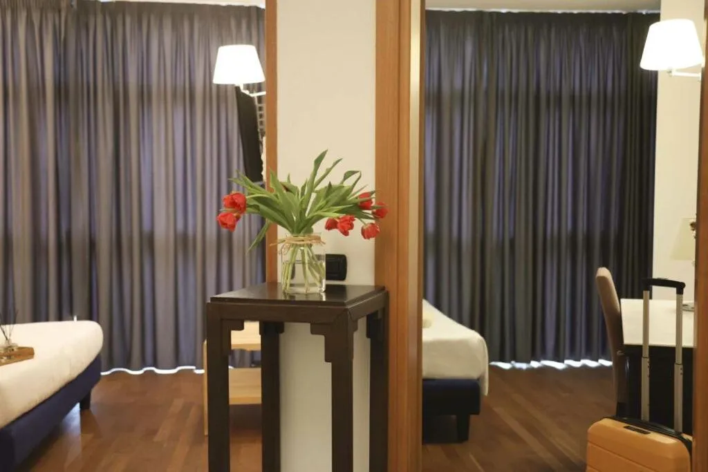 Photo of the whole room, Bed in Hotel Antares Sport Beauty & Wellness