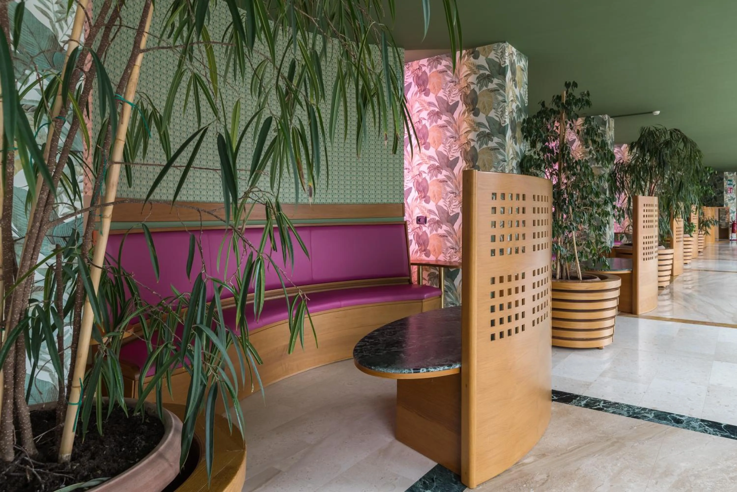 Lobby or reception in Hotel Antares Sport Beauty & Wellness