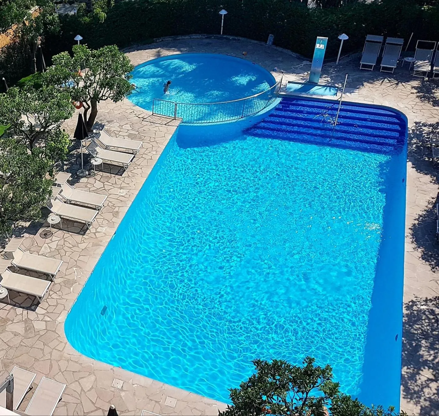 Swimming pool in Hotel Alpha