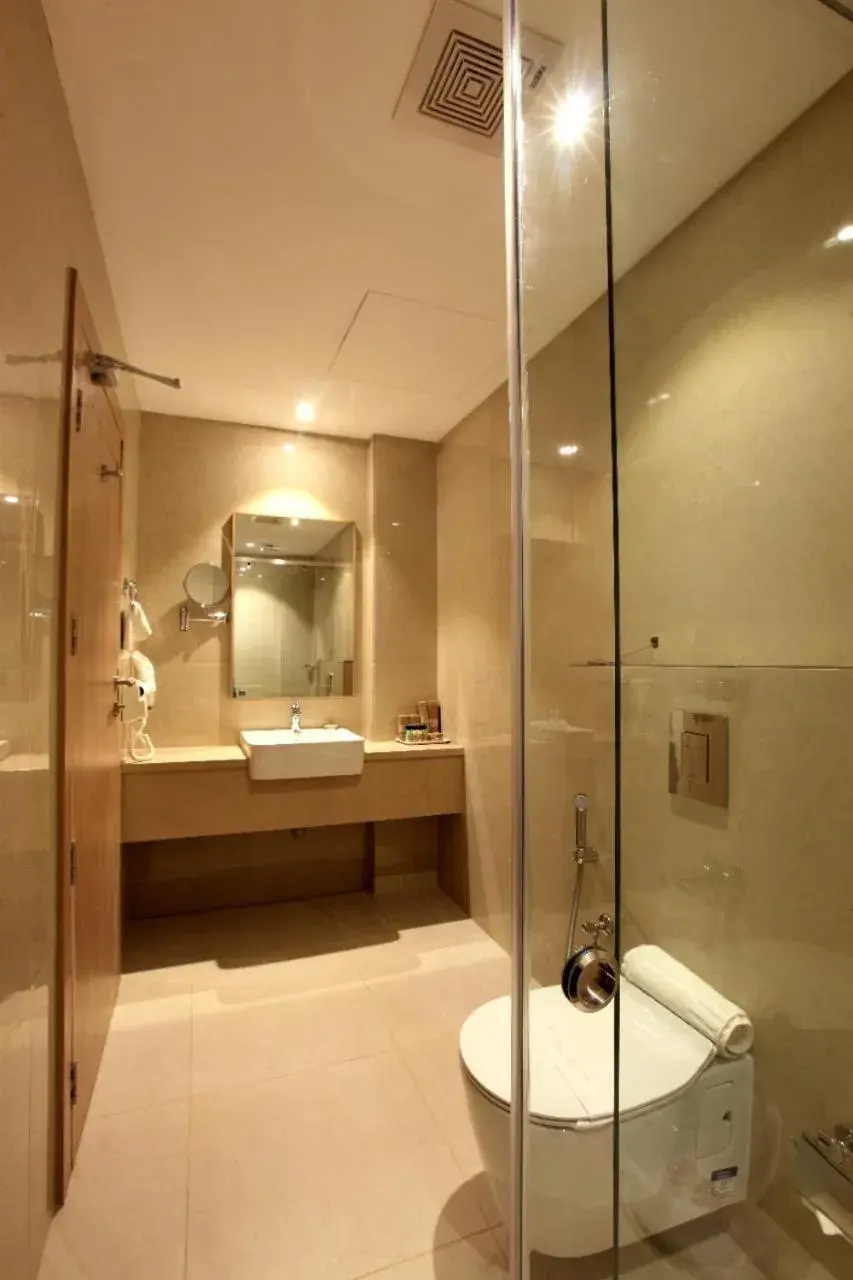 Bathroom in RAAS Residency Bathroom in RAAS Residency