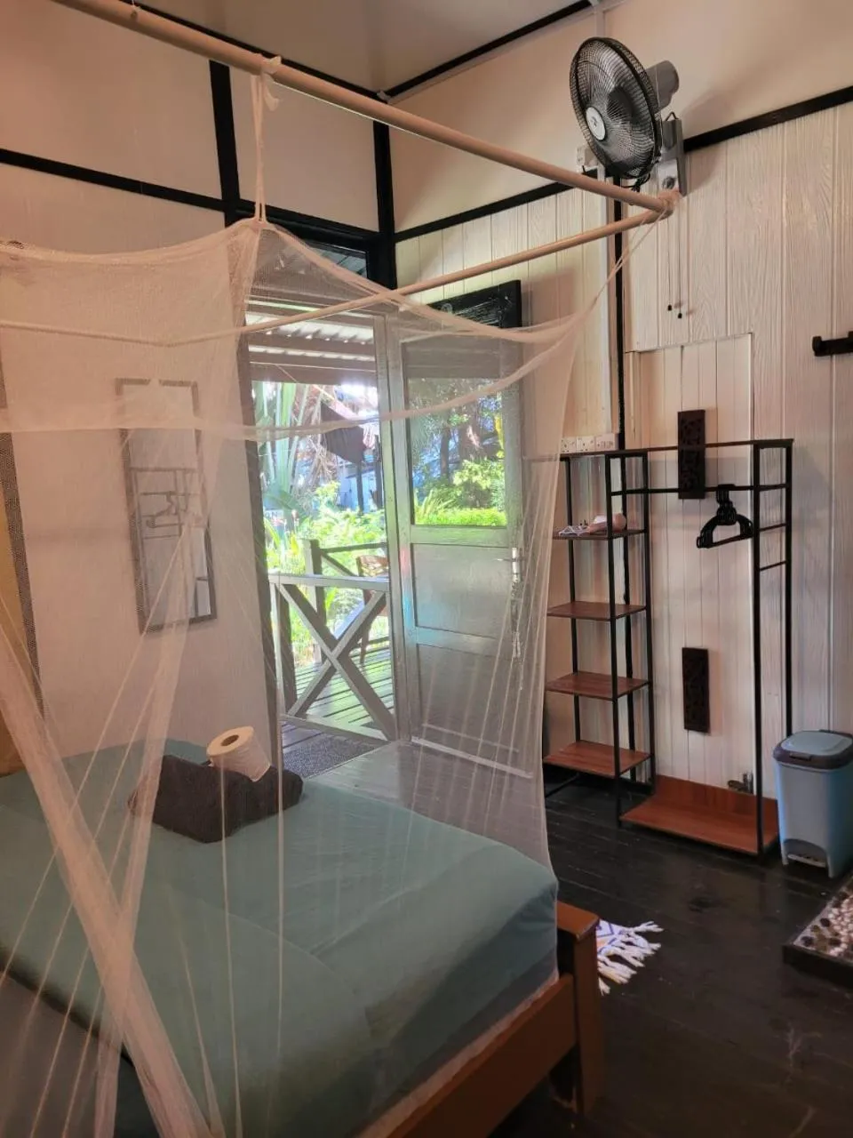 View (from property/room), Bed in The Station Tioman