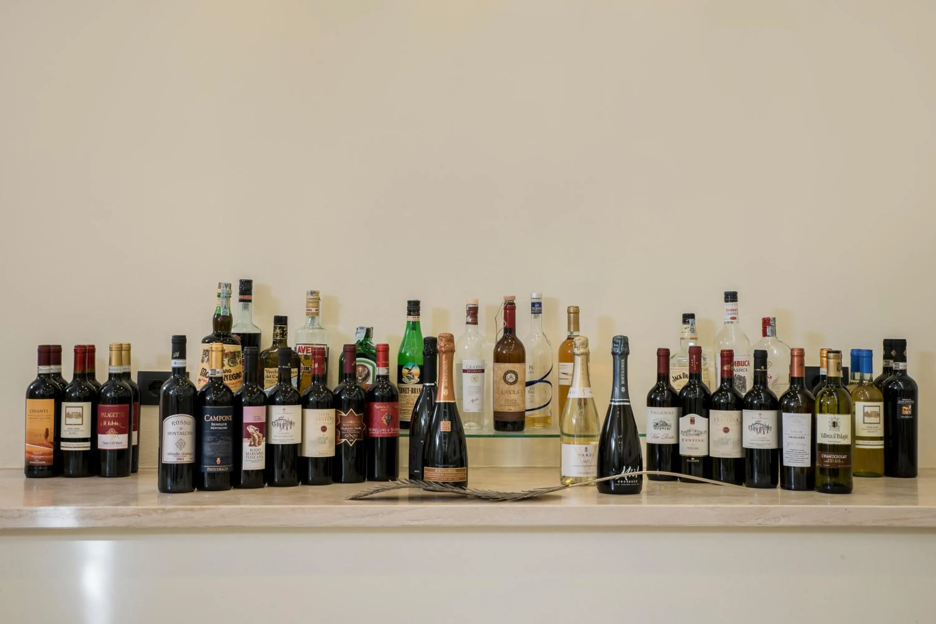 Alcoholic drinks in Hotel Executive