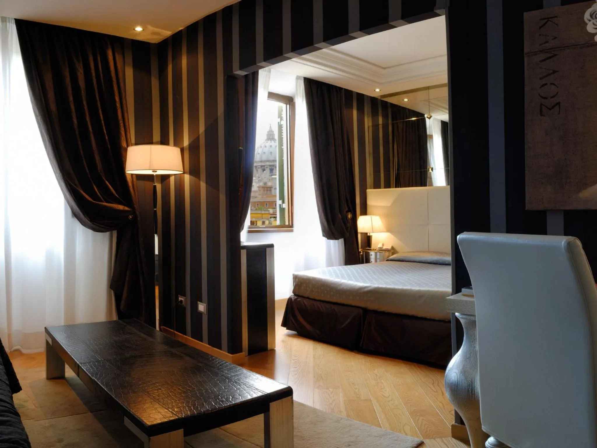 Bedroom, Bed in Atlante Star Hotel