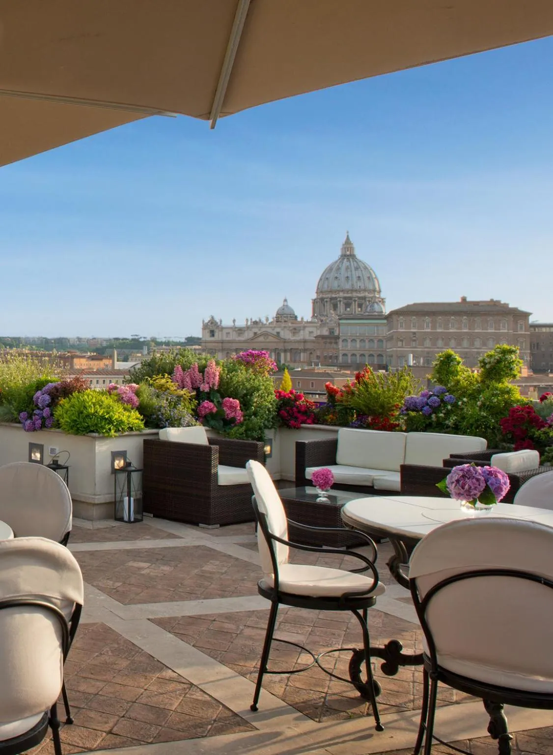 Balcony/Terrace in Atlante Star Hotel