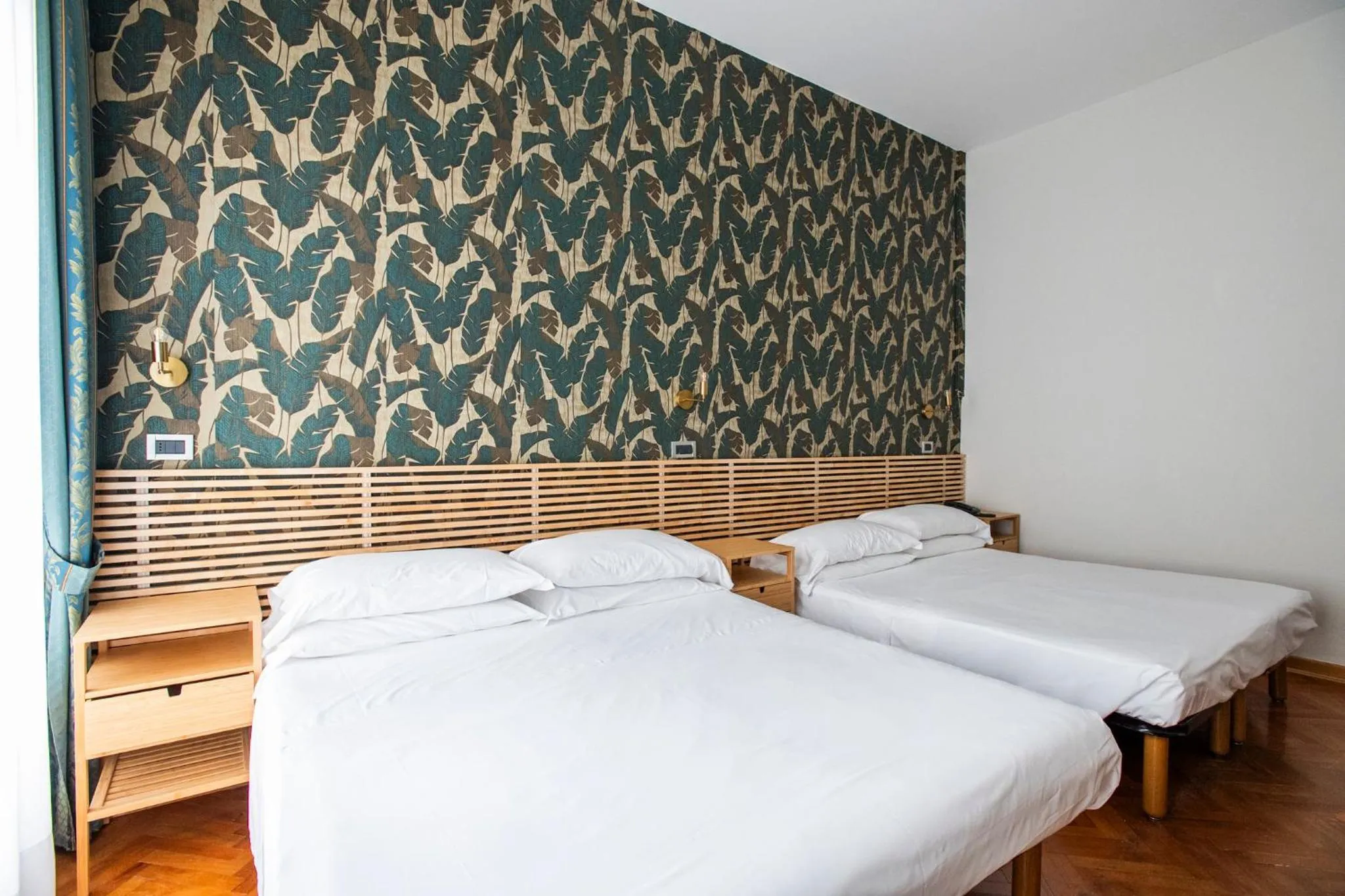 Bed in Hotel Rivamare