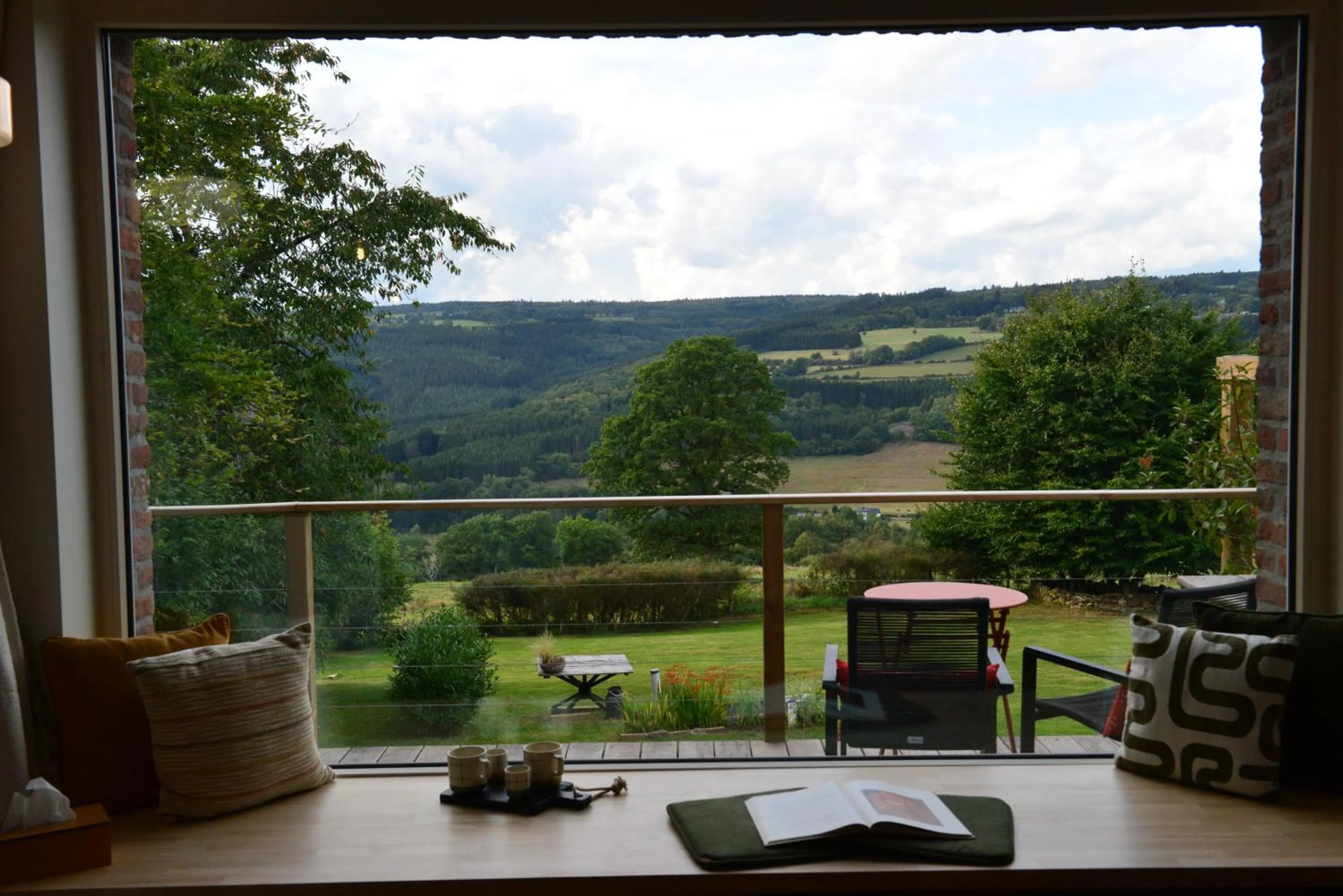 Garden view in Le Clos des Brumes