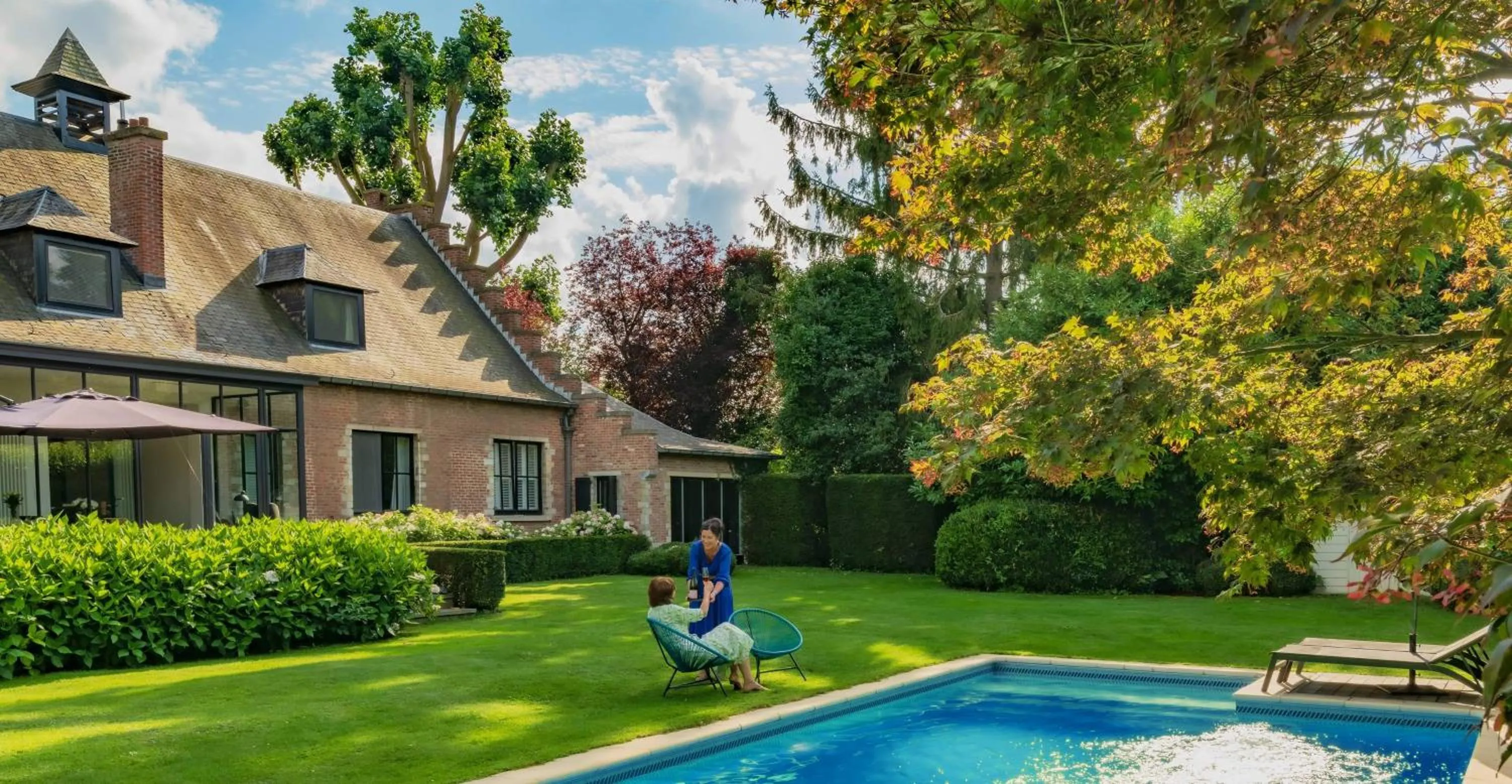 Swimming pool in Maison Josephine