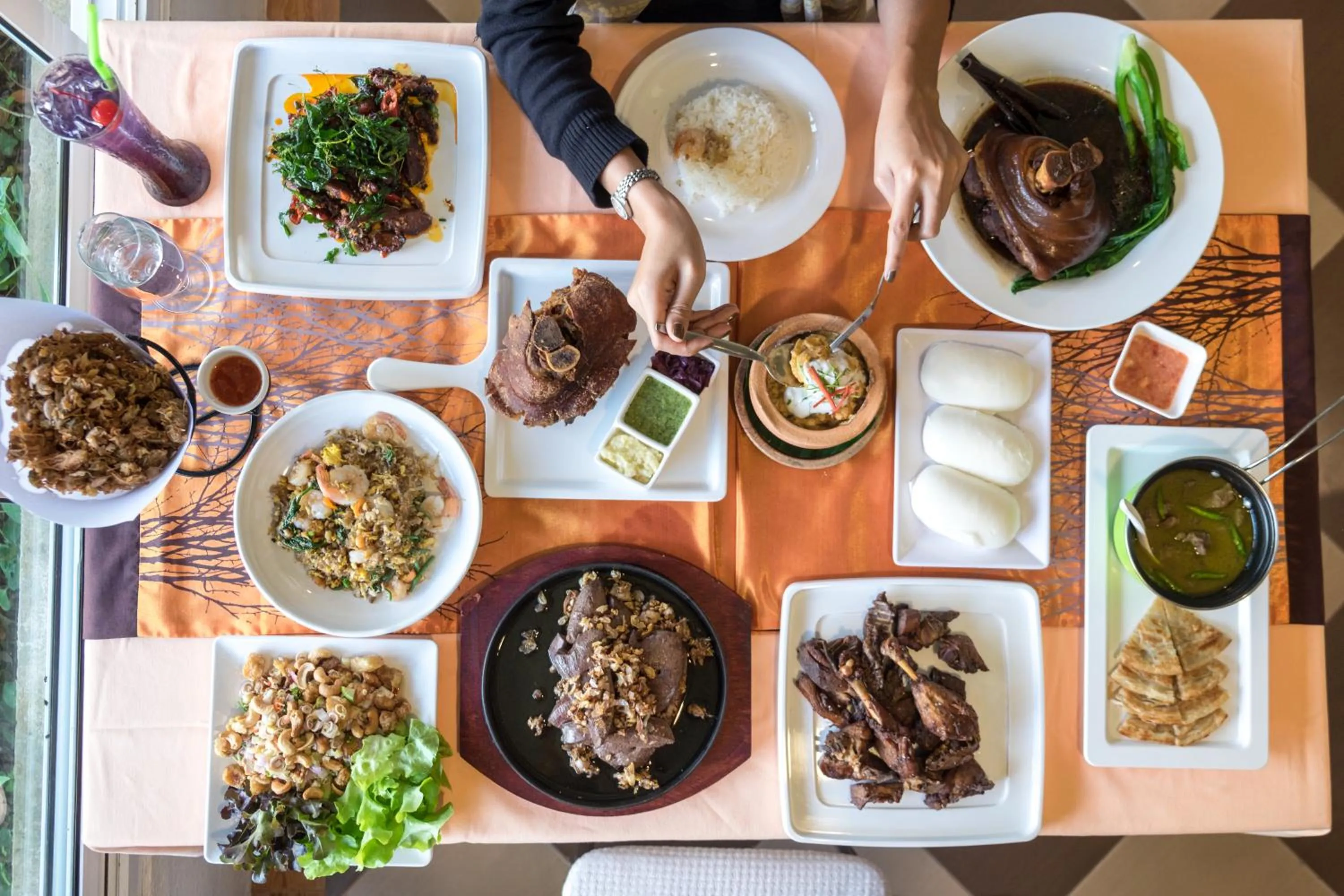 Breakfast in Phukaew Resort & Adventure Park