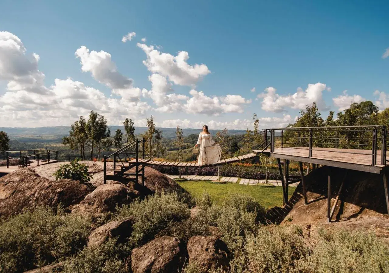 Mountain view in Phukaew Resort & Adventure Park Mountain view in Phukaew Resort & Adventure Park