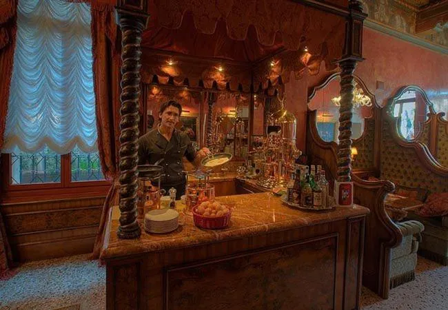 Lounge or bar in Al Ponte Antico