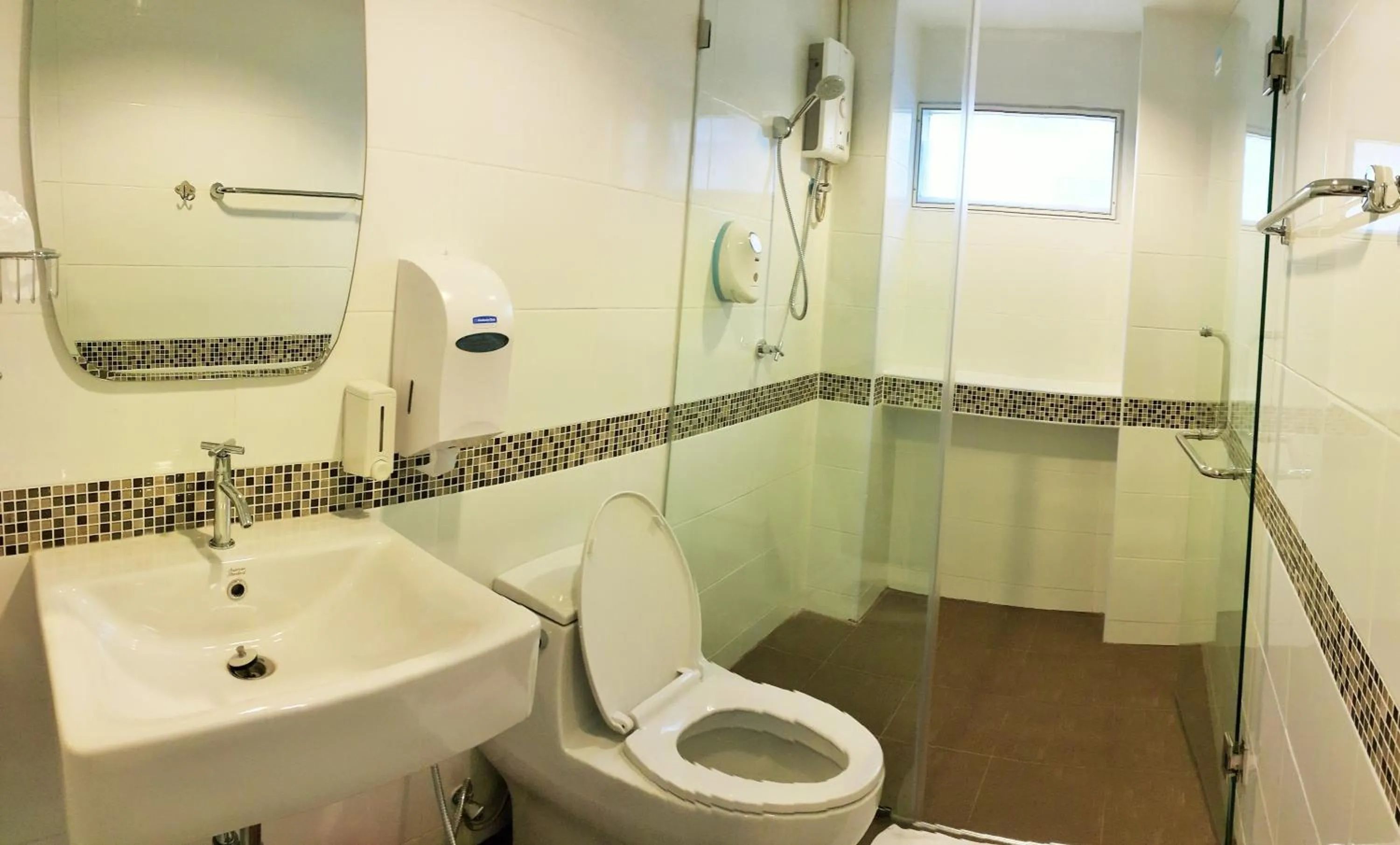 Shower in TH beach hotel