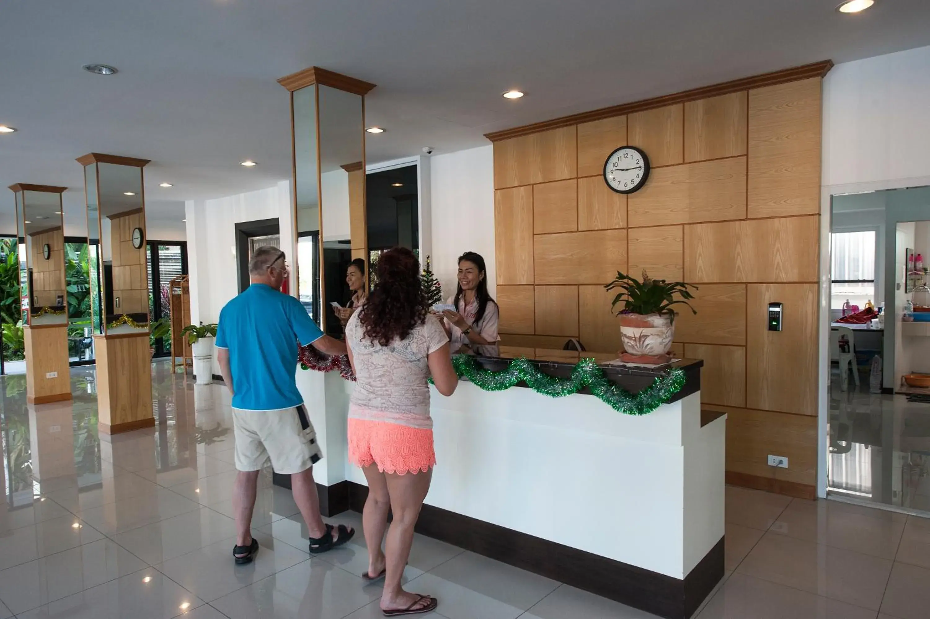 Lobby or reception in TH beach hotel Lobby or reception in TH beach hotel