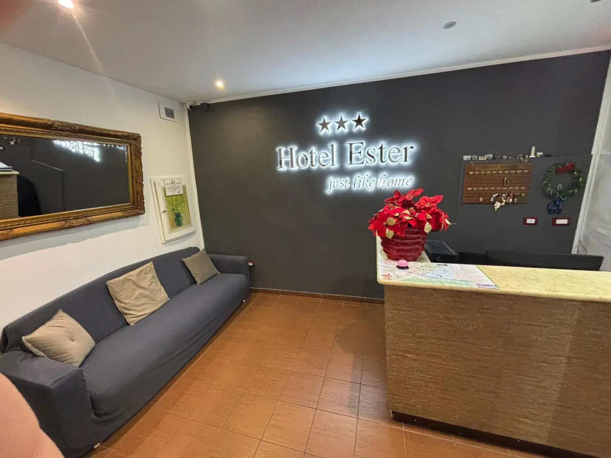 Lobby or reception in Hotel Ester Lobby or reception in Hotel Ester