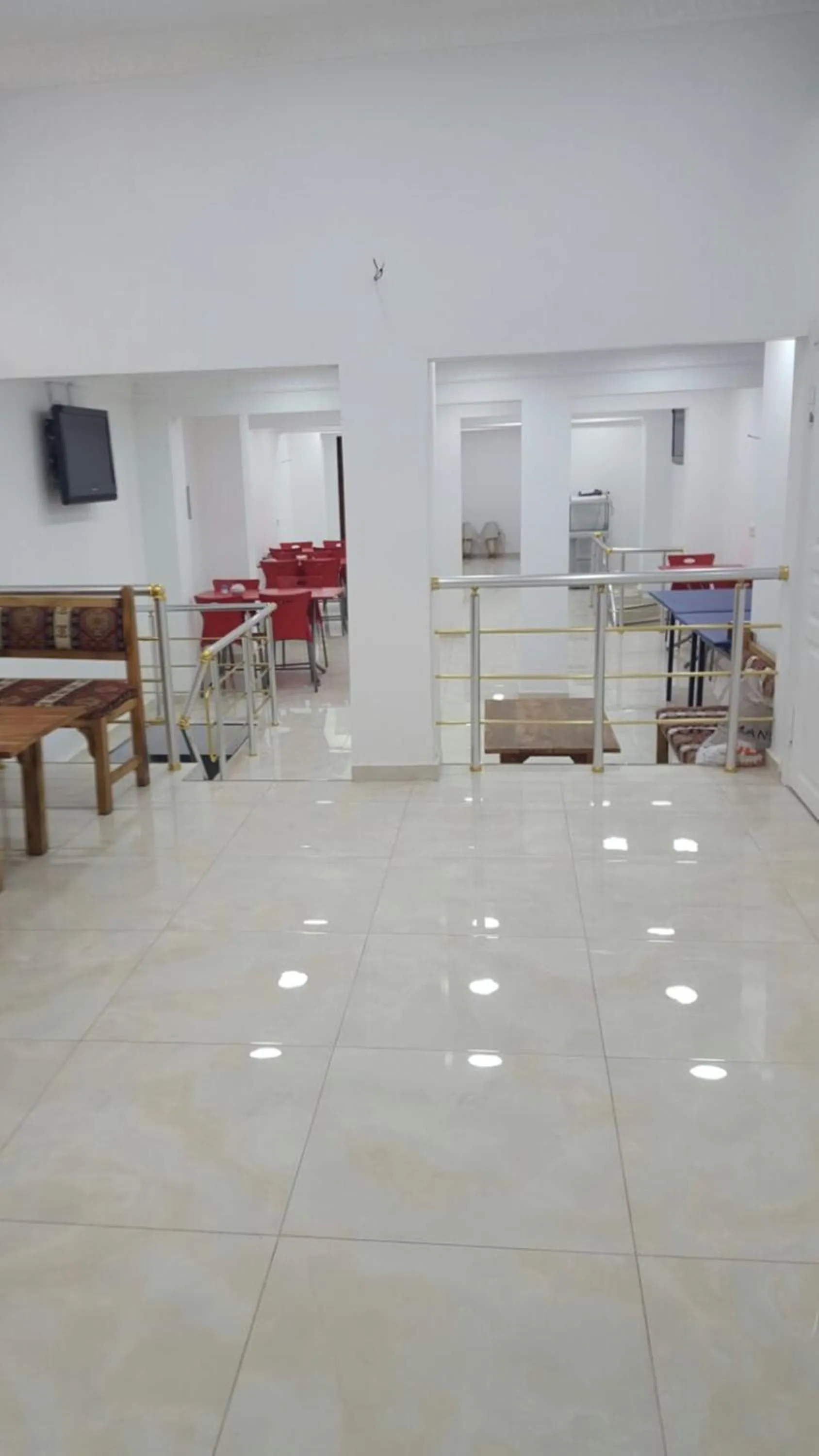 Communal lounge/ TV room in Stad Pansiyon AİLE