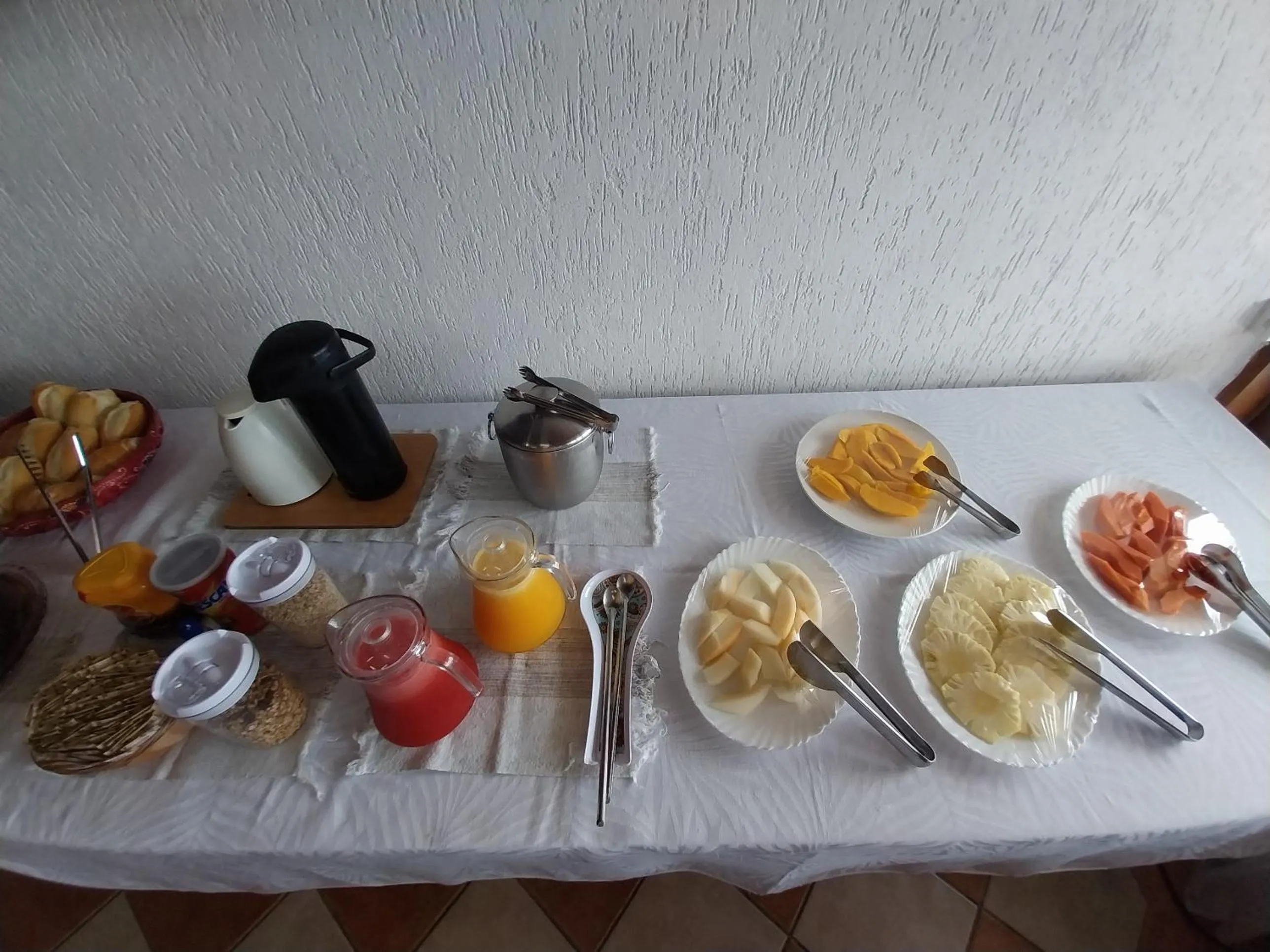 Breakfast in Pousada toca do cambu