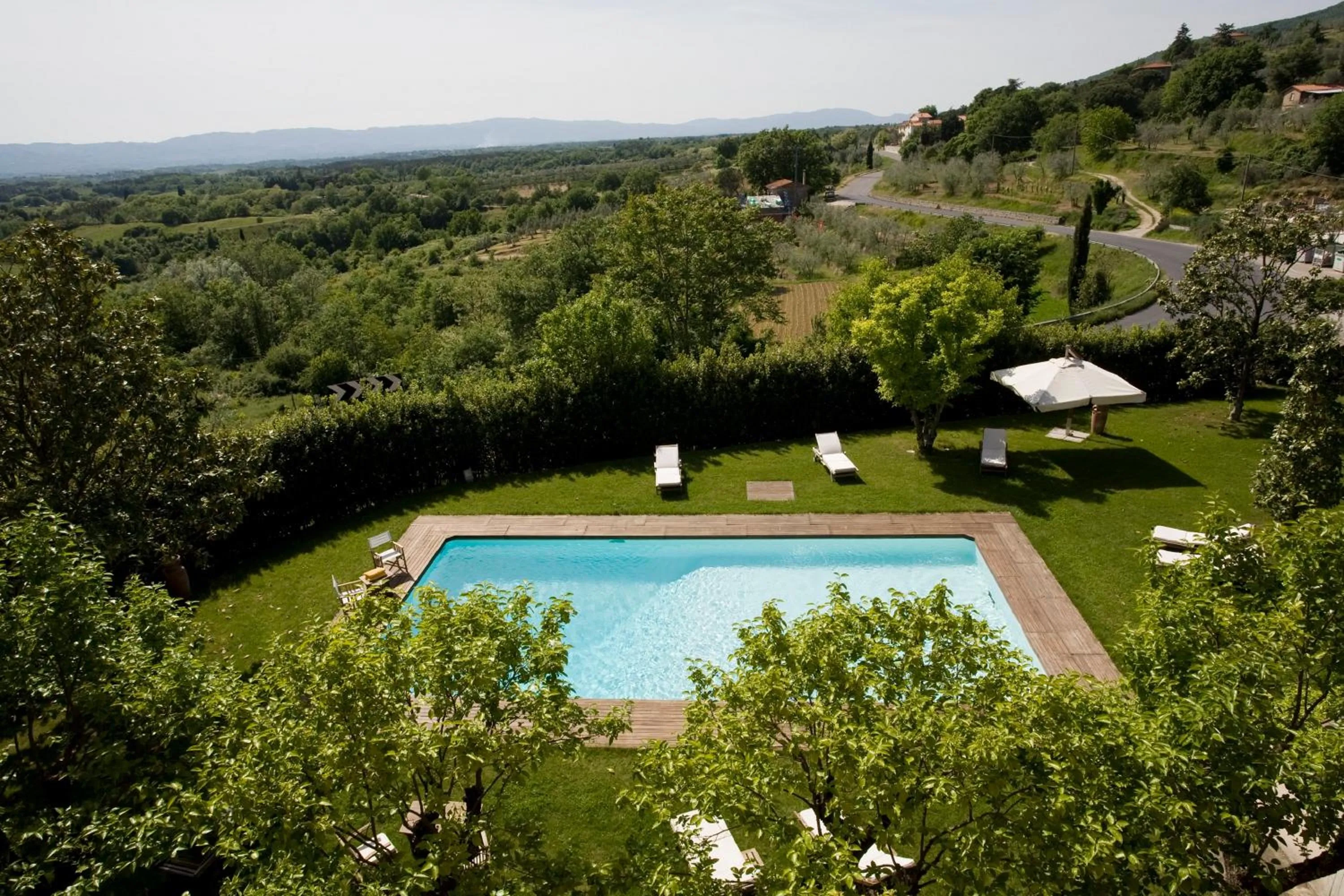 Swimming pool in Villa Cassia di Baccano