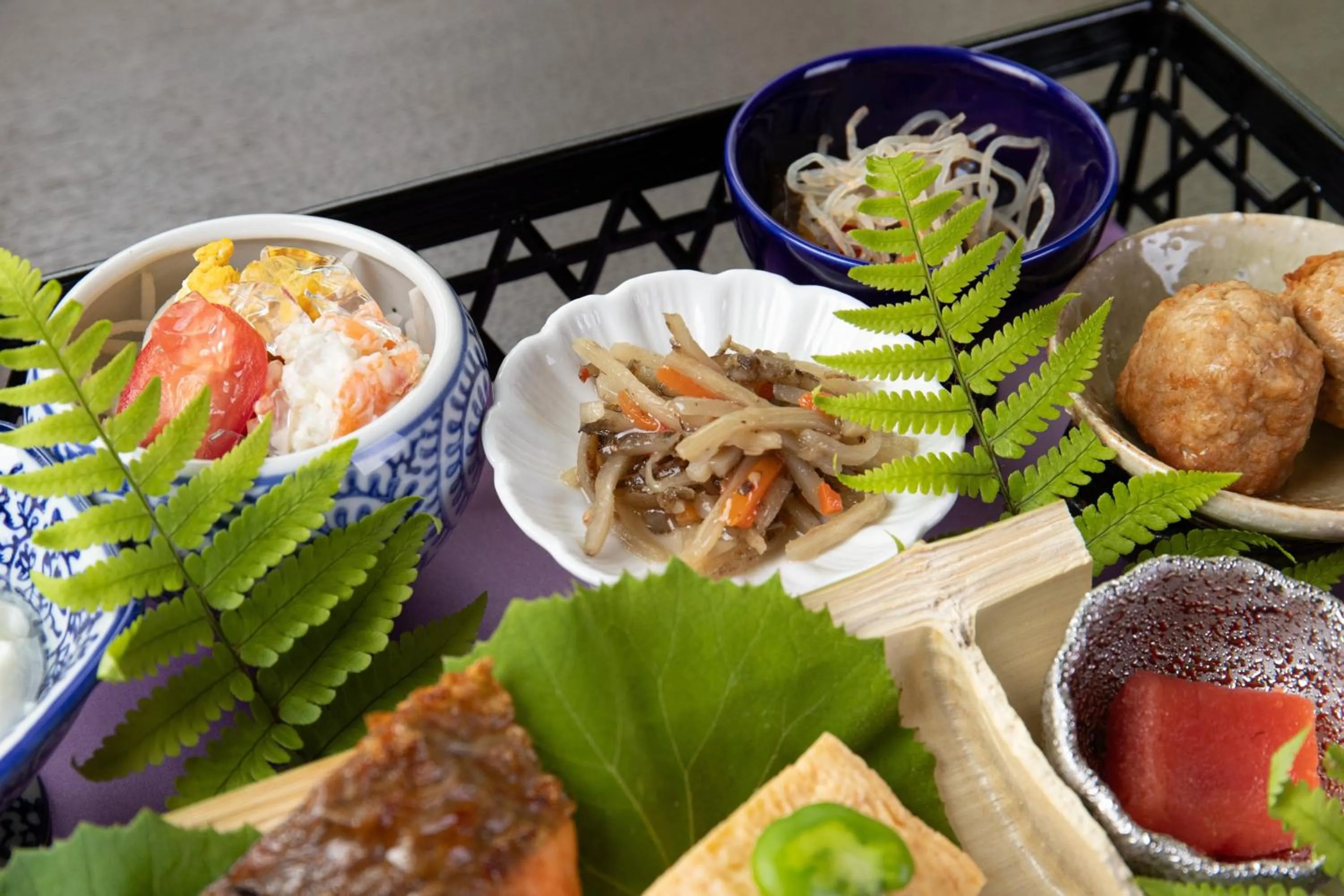 Breakfast in Yufuin Besso Shikisai Hotel