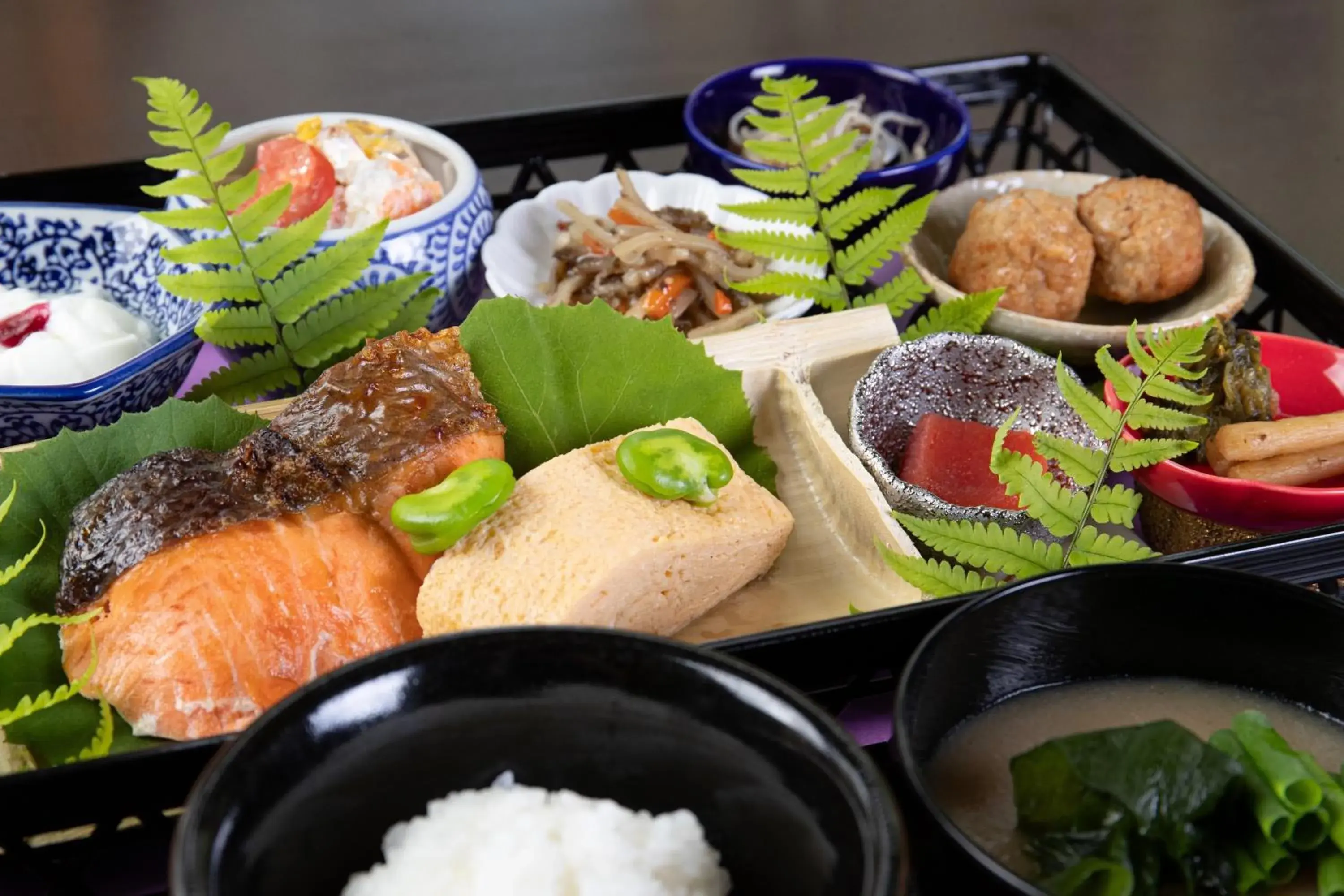 Breakfast in Yufuin Besso Shikisai Hotel Breakfast in Yufuin Besso Shikisai Hotel
