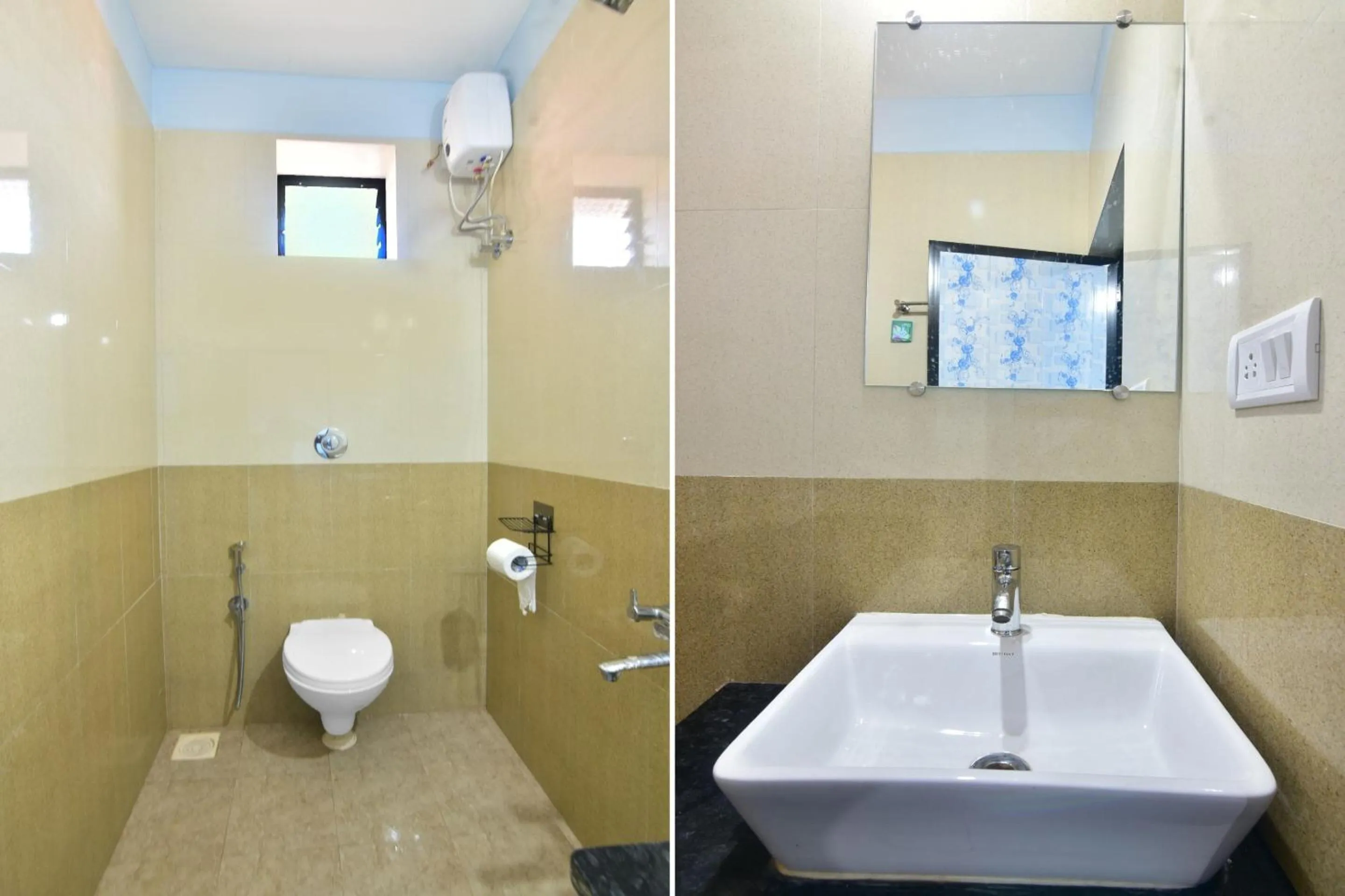 Bathroom in Hotel O by OYO Sai Leela