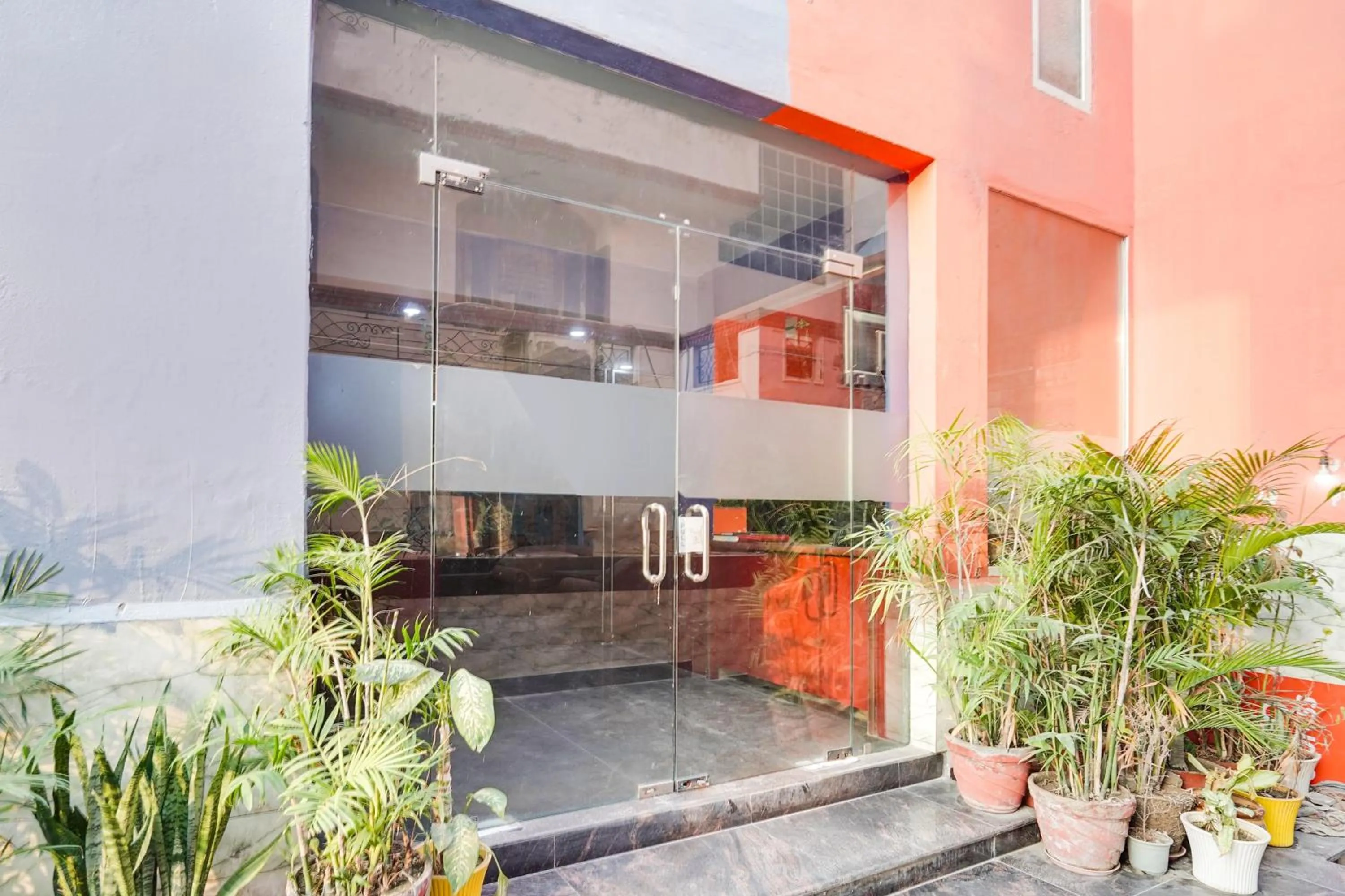 Facade/entrance in Townhouse Maithli Marg Sector 55 Formerly Red Roof