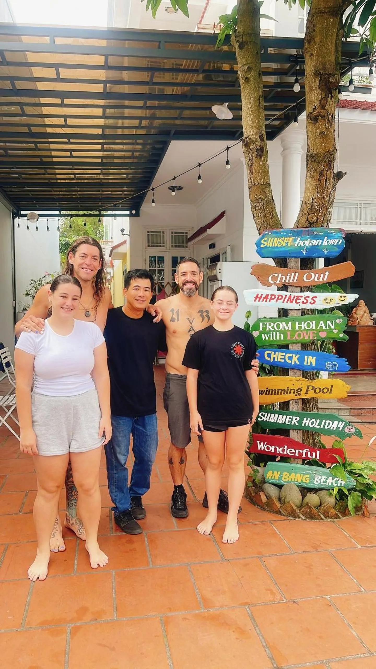 Family in Hoi An Life Villa