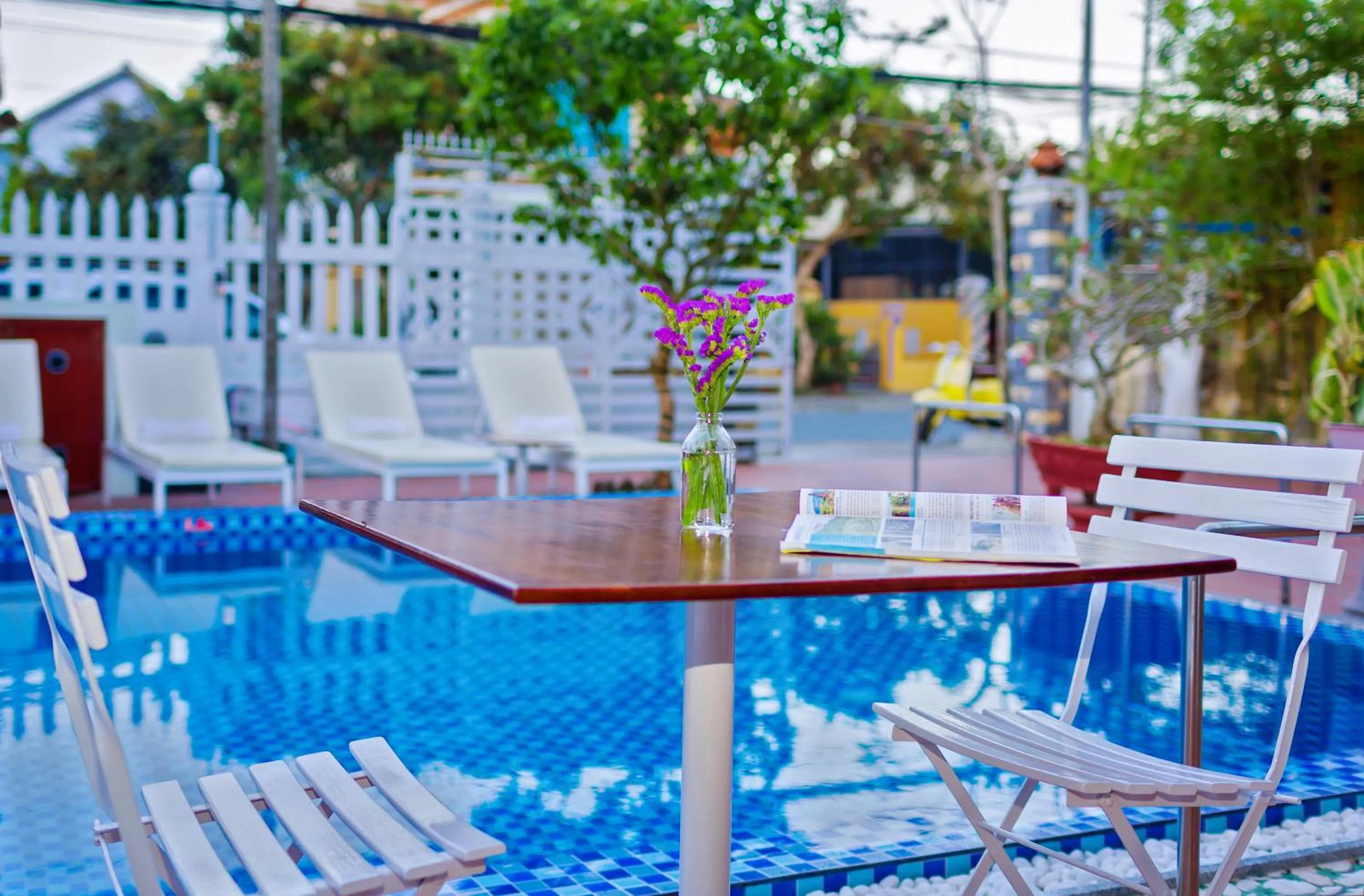 Decorative detail in Hoi An Life Villa