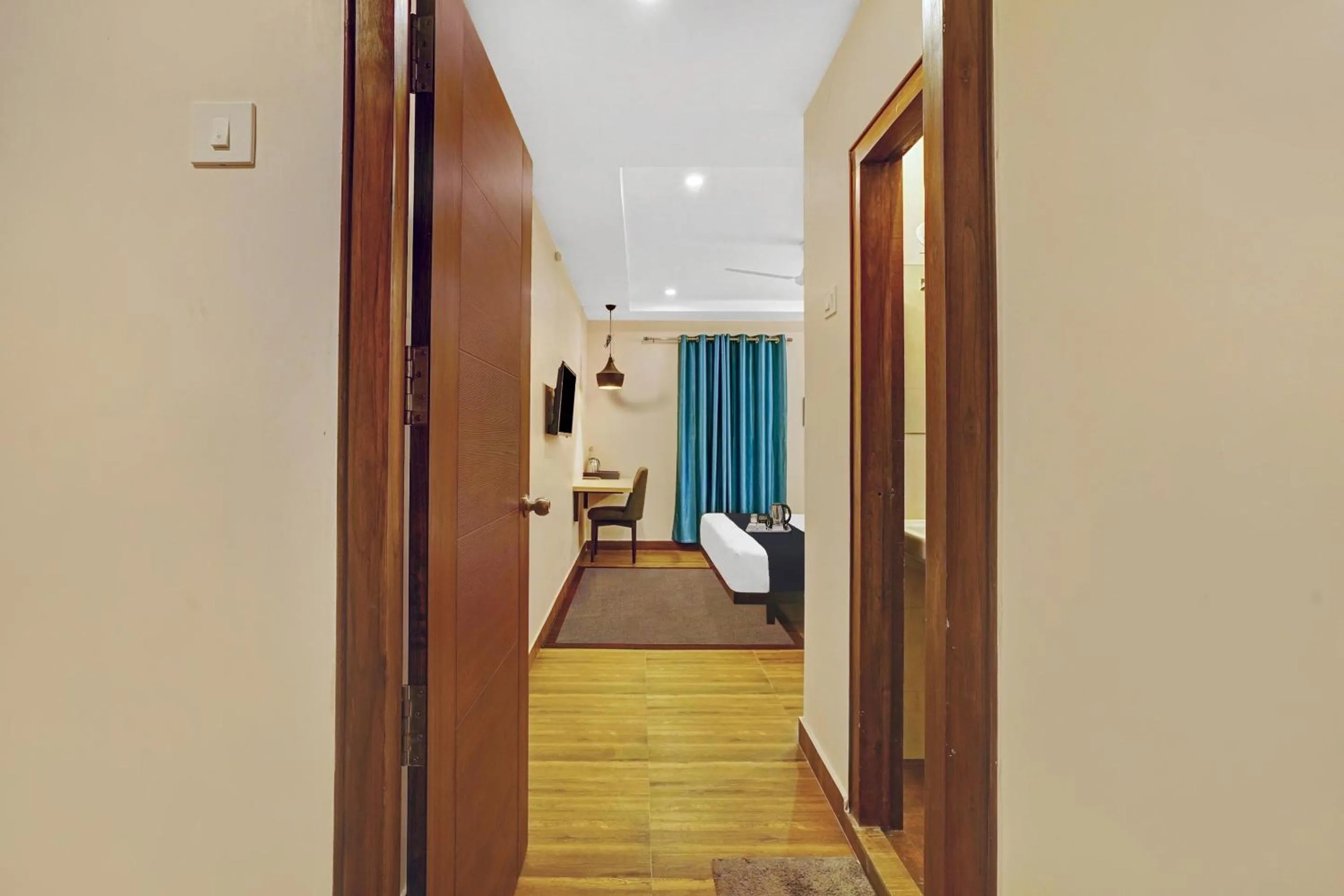 Bedroom, Bed in Capital O De Alphabet Kakinada