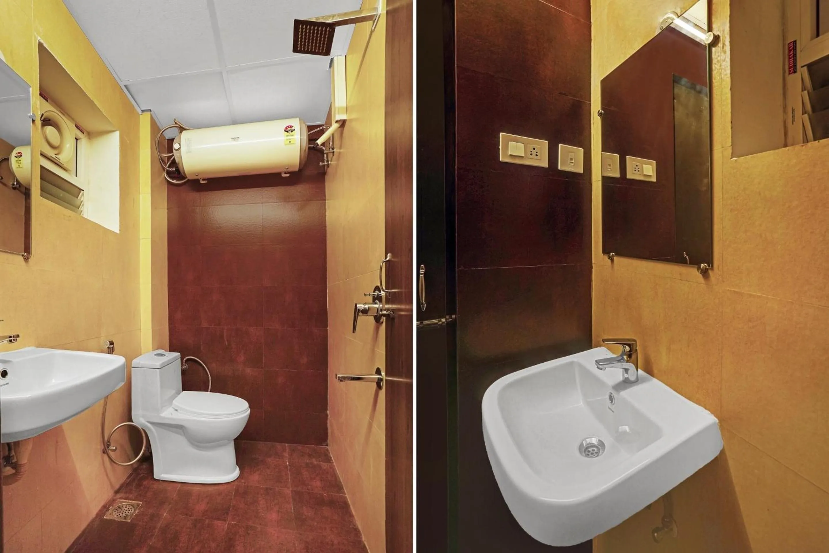 Bathroom in Capital O De Alphabet Kakinada