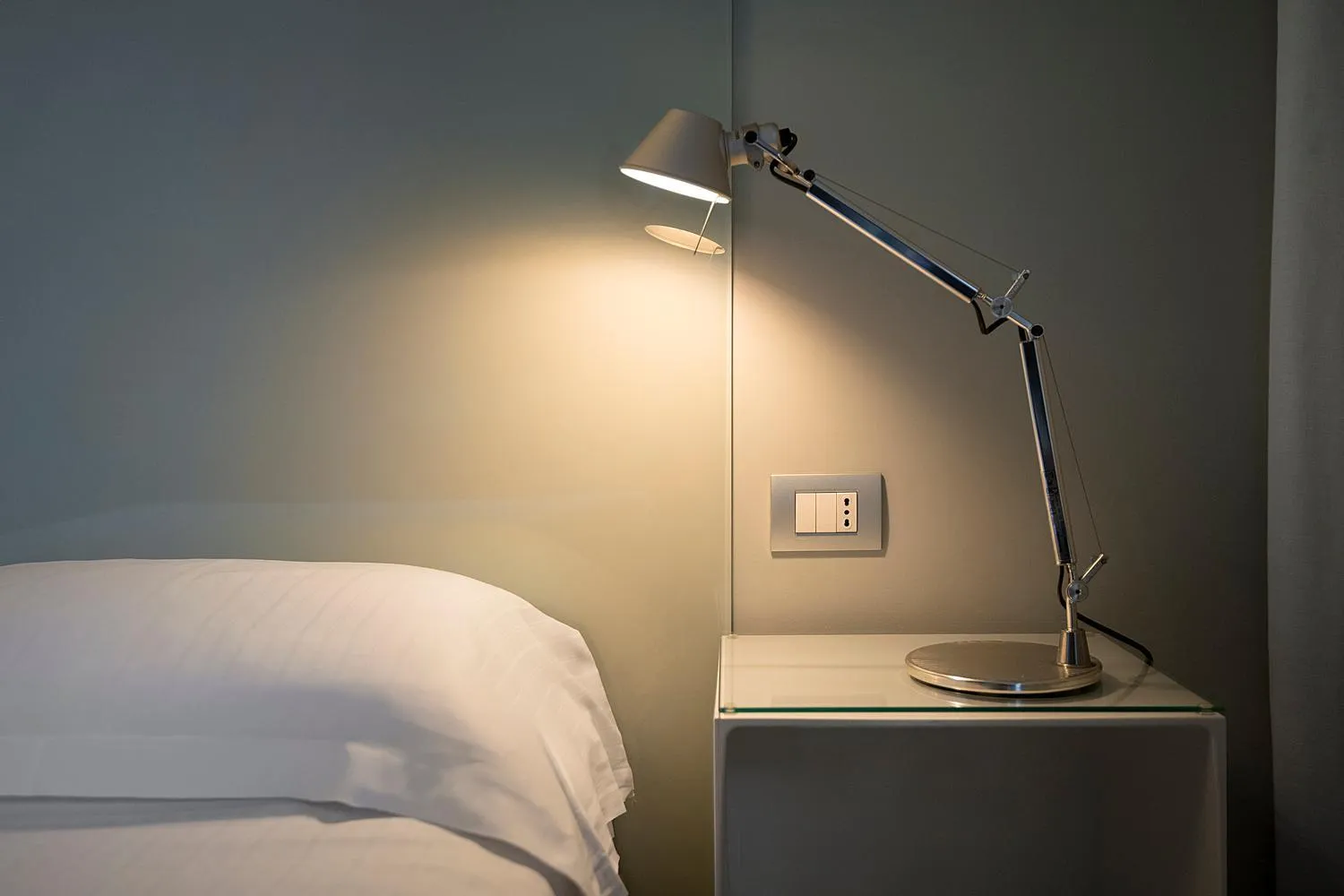 Decorative detail, Bed in Hotel Verona