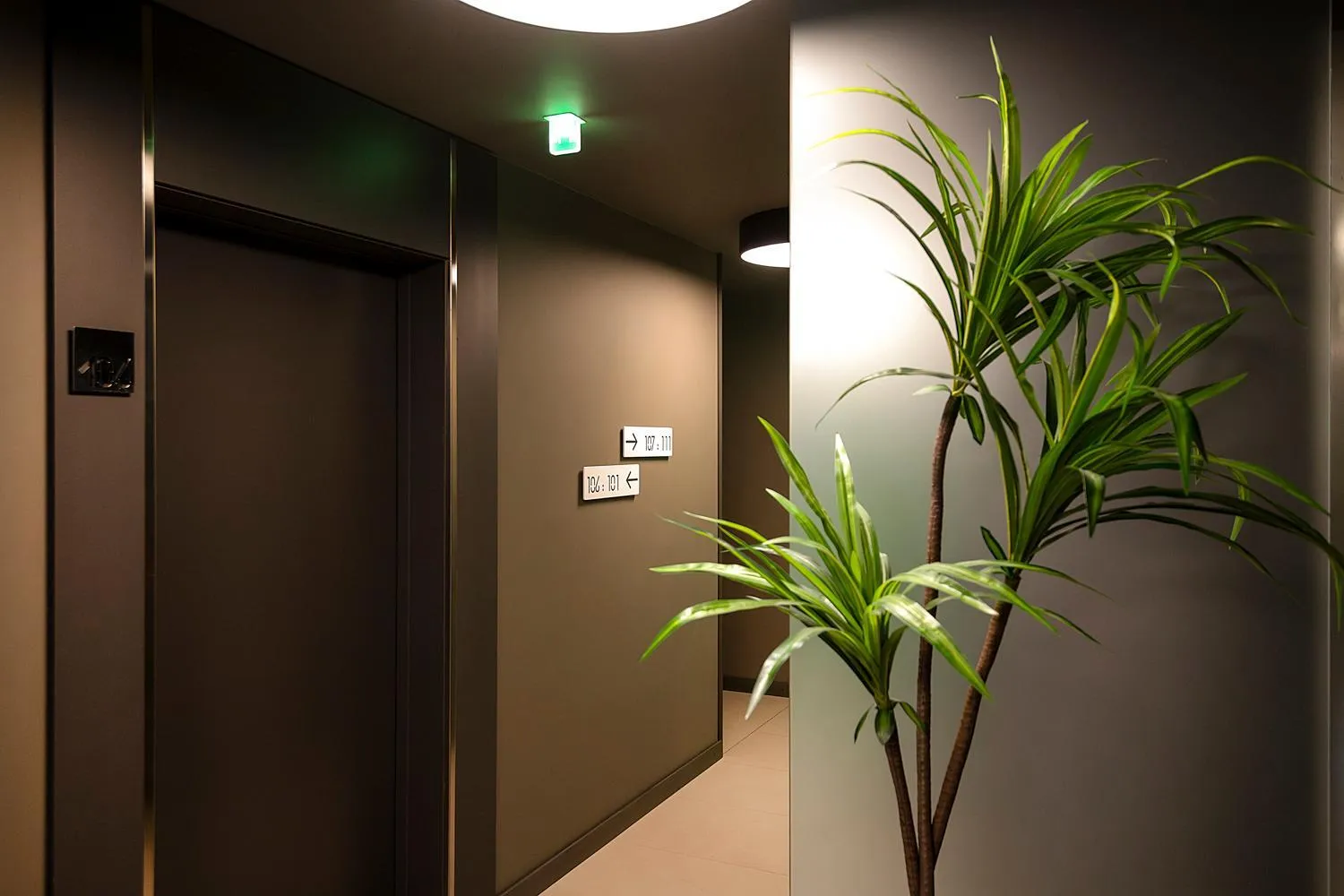 Decorative detail in Hotel Verona