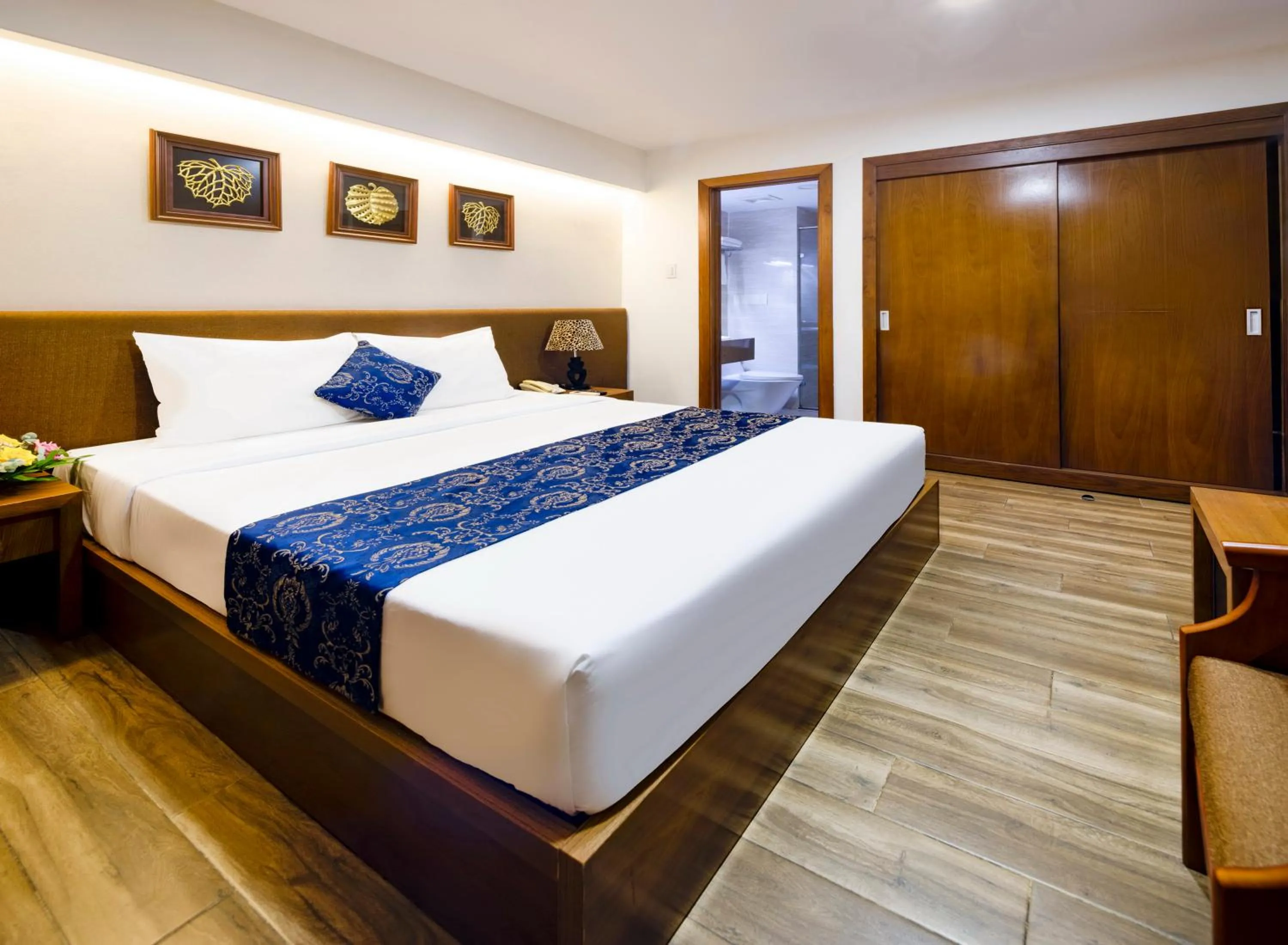 Bed in Saphia Hotel Nha Trang