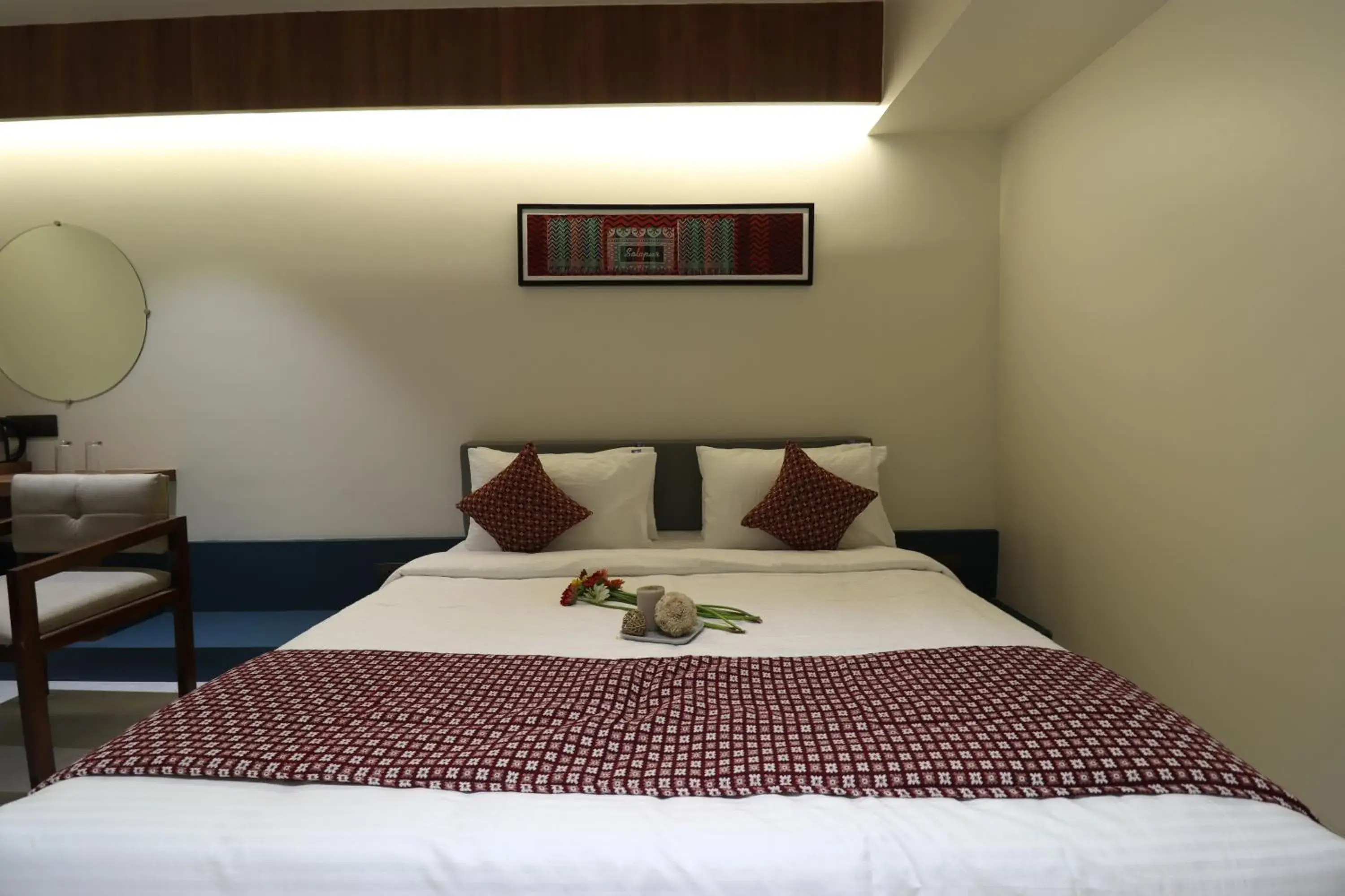 Bed in Hotel Chitra Executive Bed in Hotel Chitra Executive