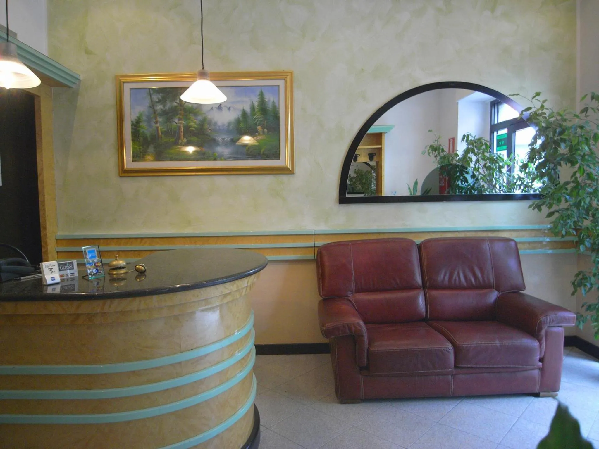 Lobby or reception in Hotel Siena