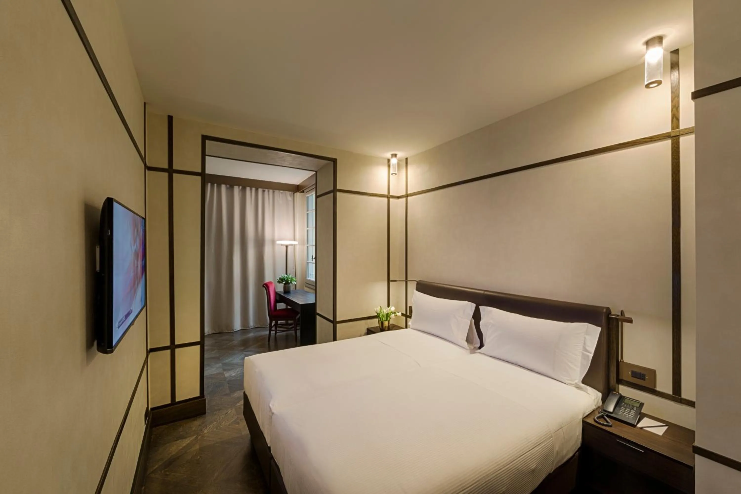 Bedroom, Bed in Hotel Balestri - WTB Hotels