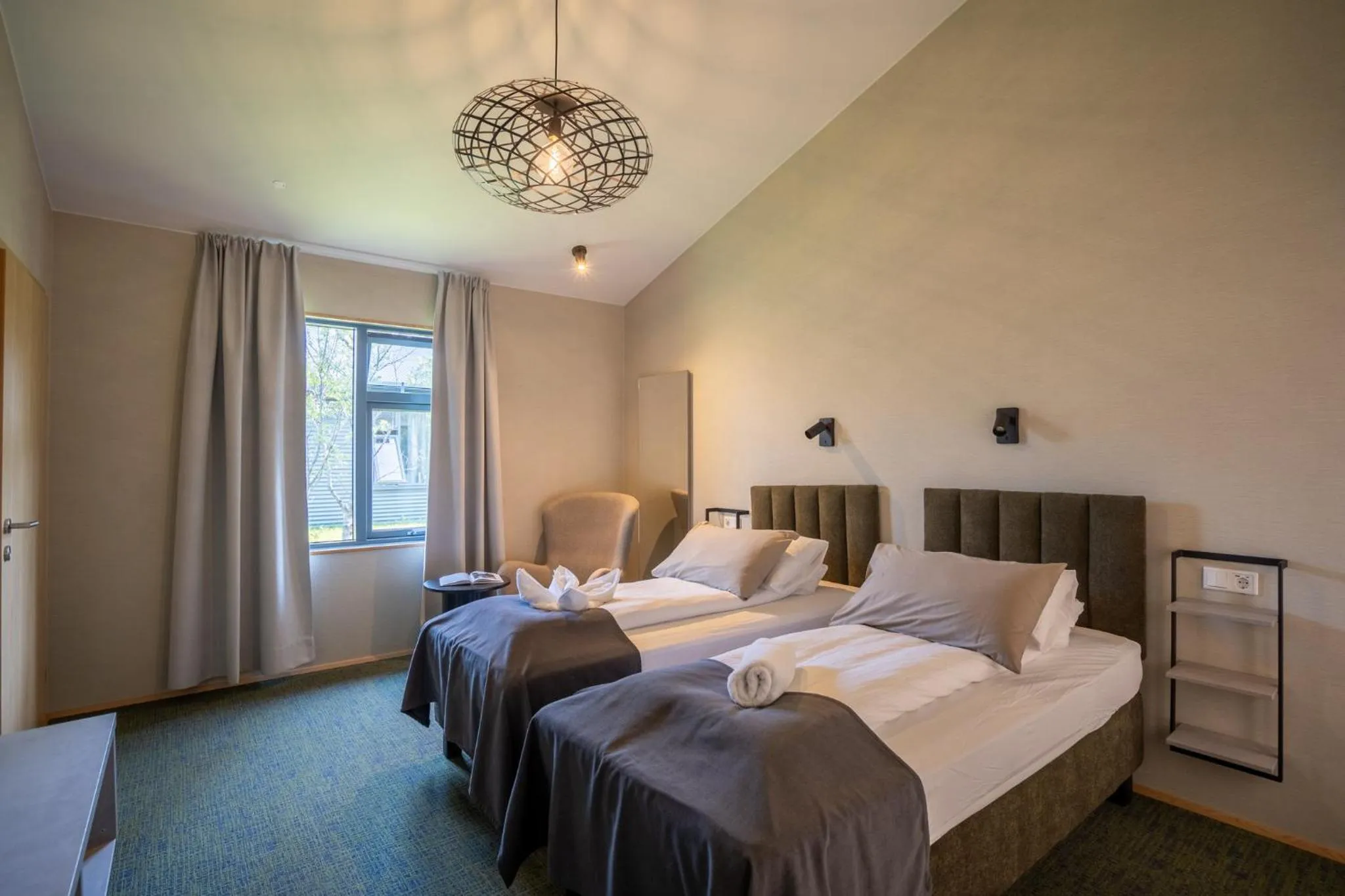 Bedroom, Bed in Hótel Skógafoss by EJ Hotels