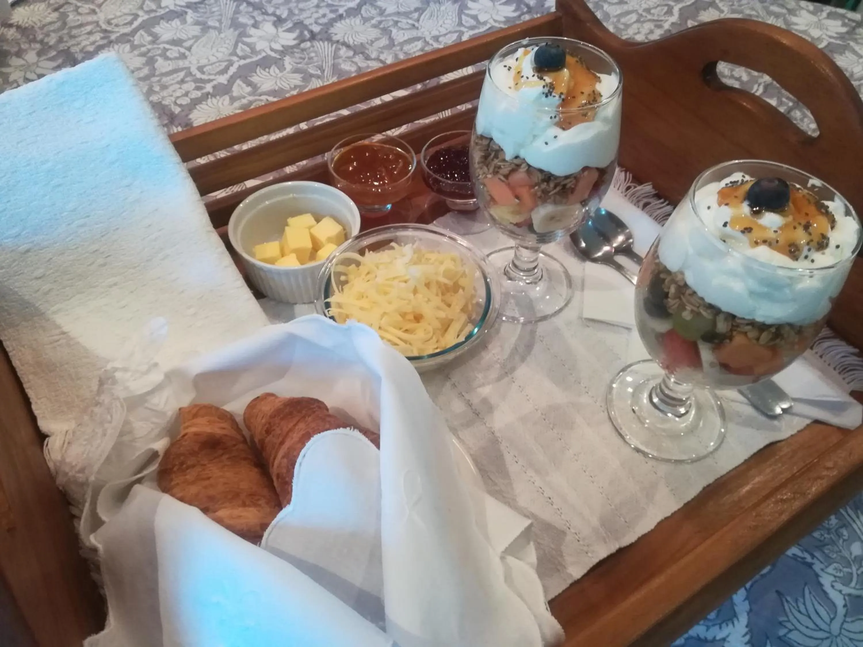 Breakfast in AppleBee Guest Cottages