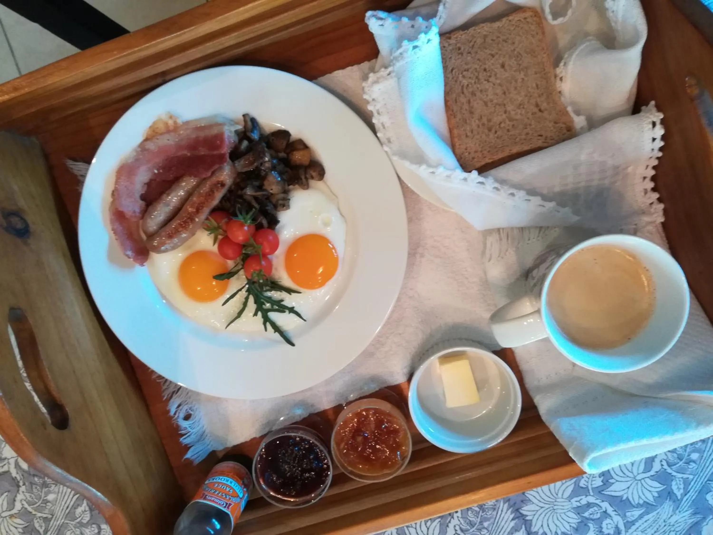 Breakfast in AppleBee Guest Cottages