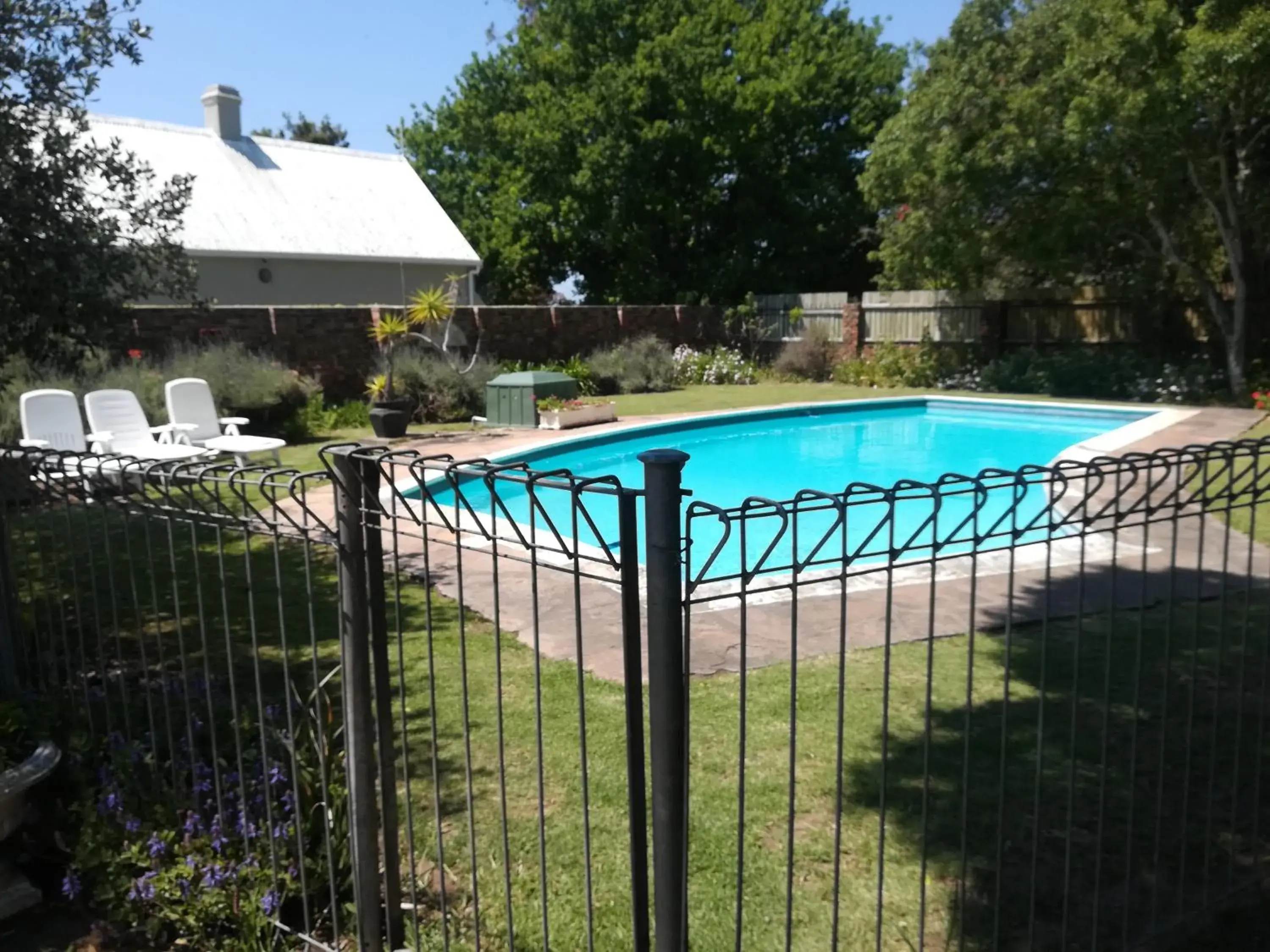 Swimming pool in AppleBee Guest Cottages Swimming pool in AppleBee Guest Cottages