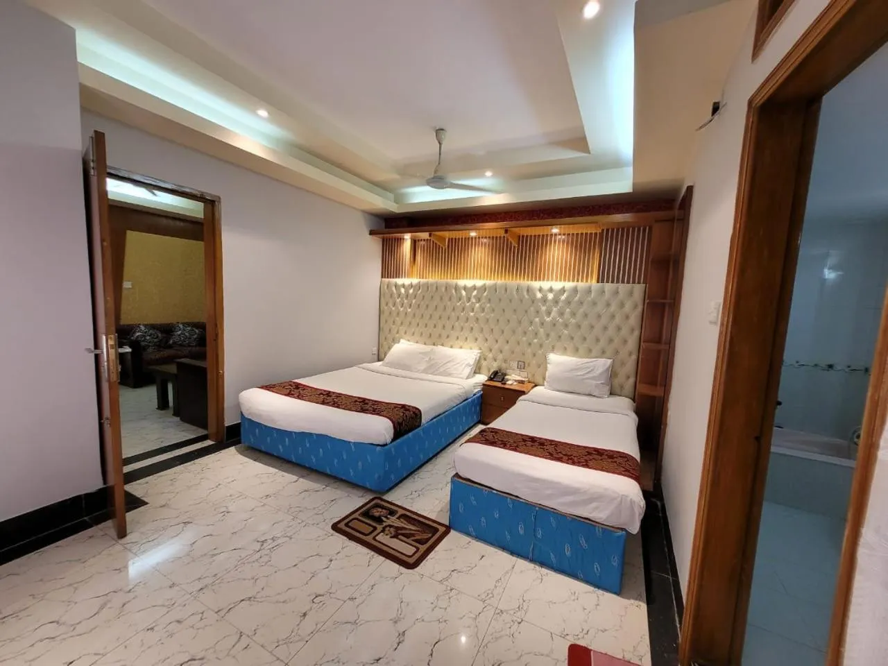 Bed in Hotel Sea World Cox's Bazar