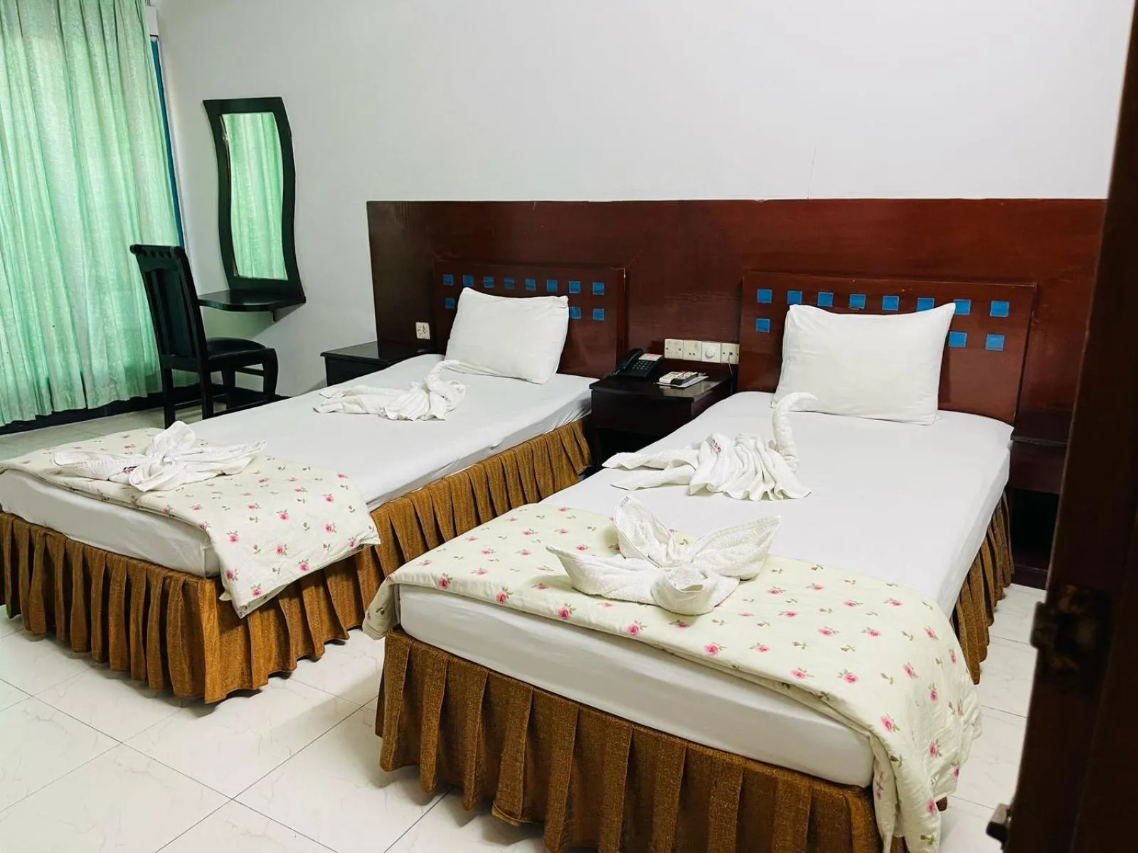 Bed in Hotel Sea World Cox's Bazar