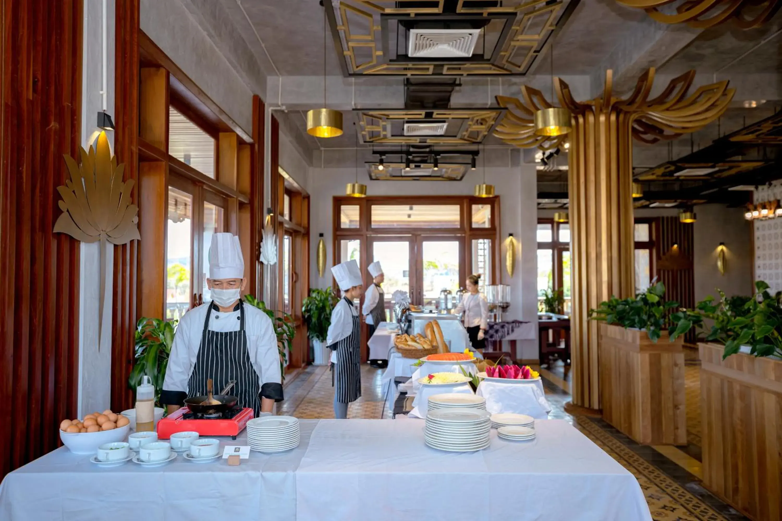 Breakfast in KNN RESORT Mondulkiri Breakfast in KNN RESORT Mondulkiri