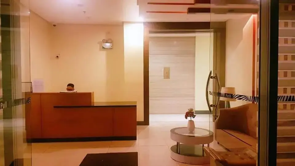 Lobby or reception in One Palm Tree Villas Condo Across NAIA Terminal 3 Lobby or reception in One Palm Tree Villas Condo Across NAIA Terminal 3