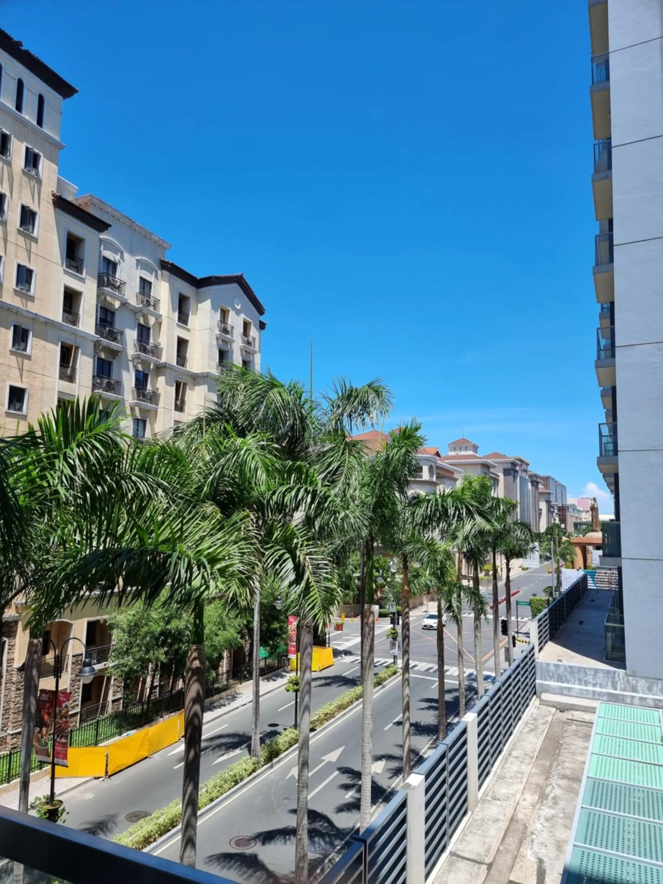 Street view in One Palm Tree Villas Condo Across NAIA Terminal 3