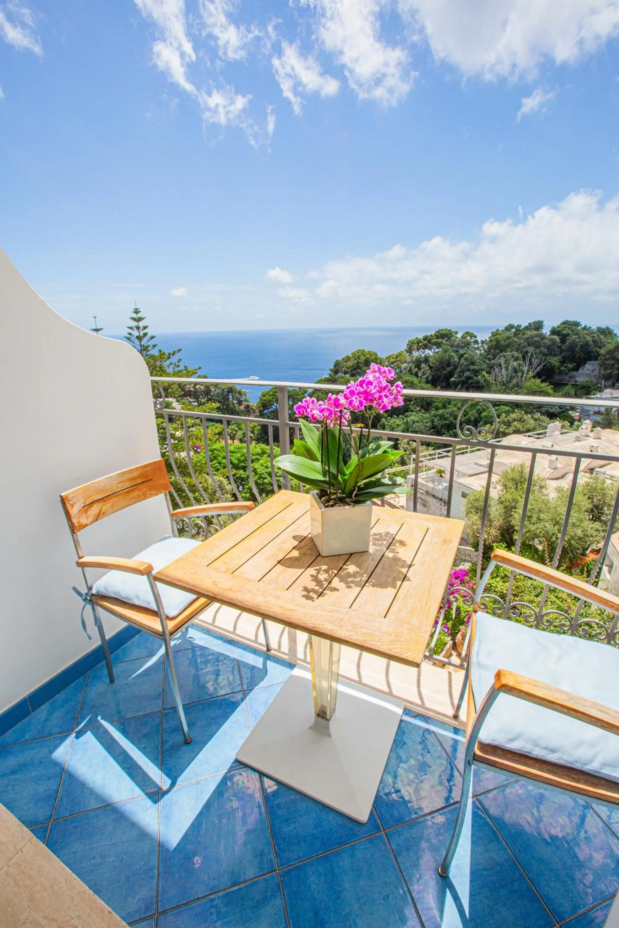 Balcony/Terrace in Hotel La Floridiana