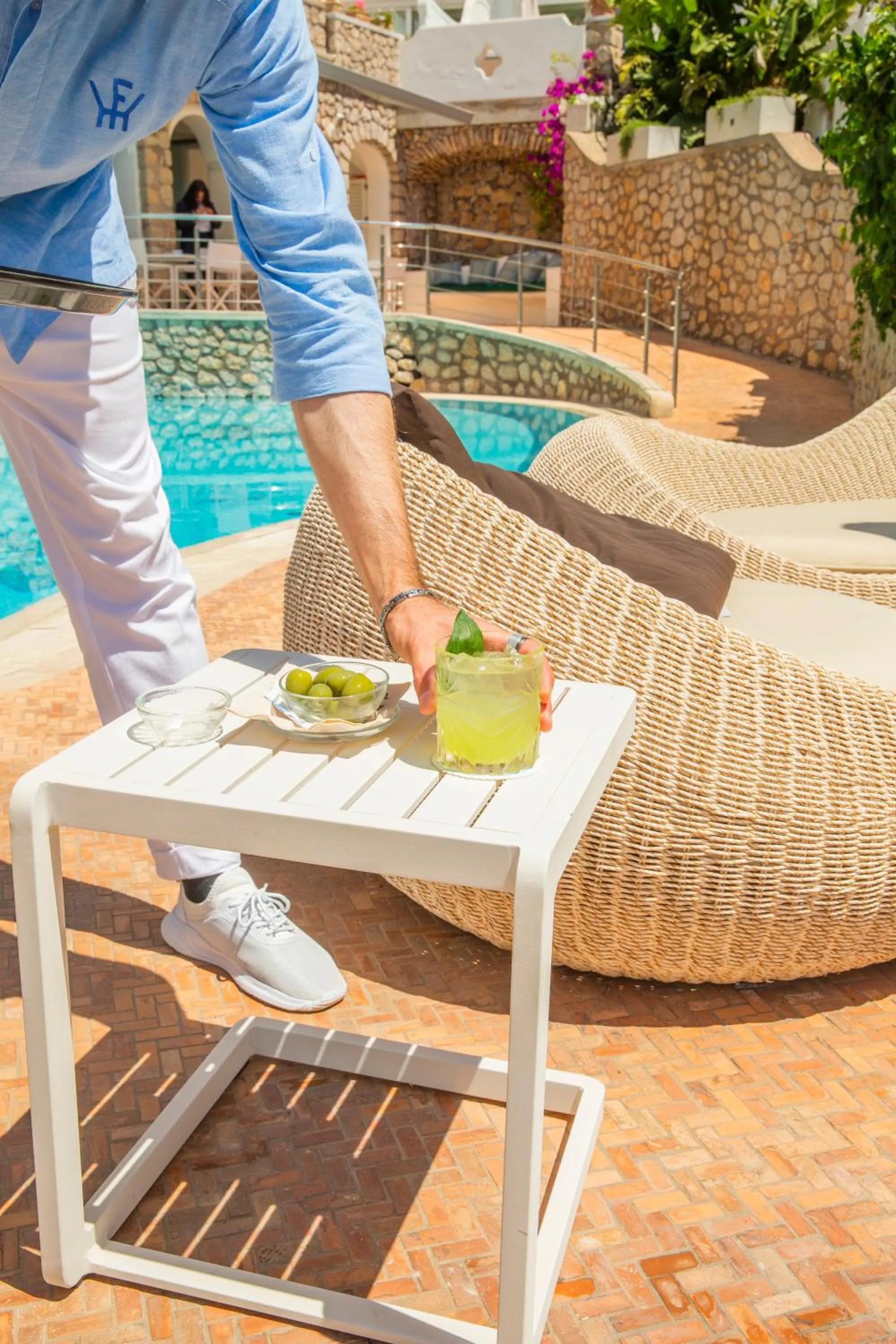 Restaurant/places to eat in Hotel La Floridiana