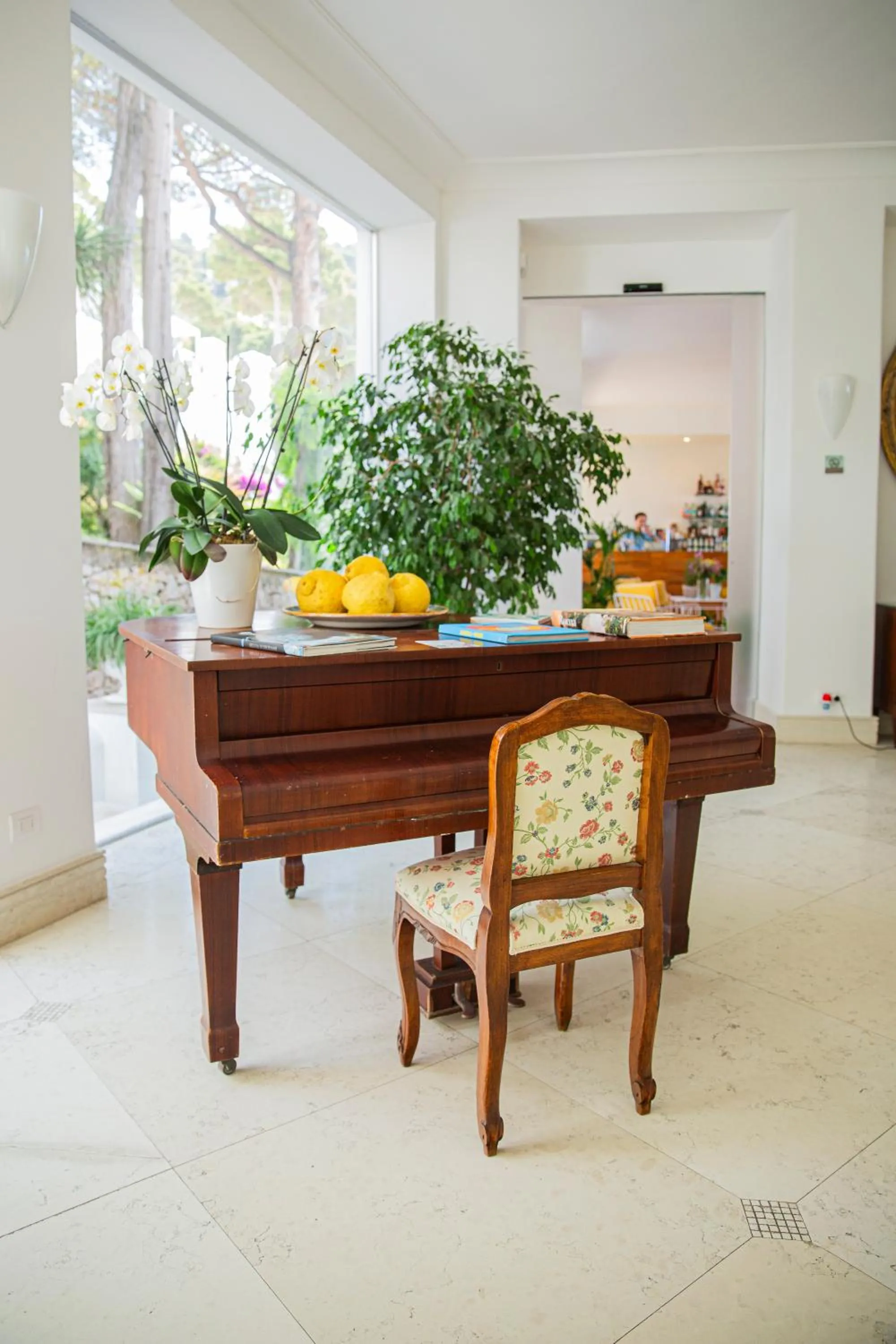 Lounge or bar in Hotel La Floridiana