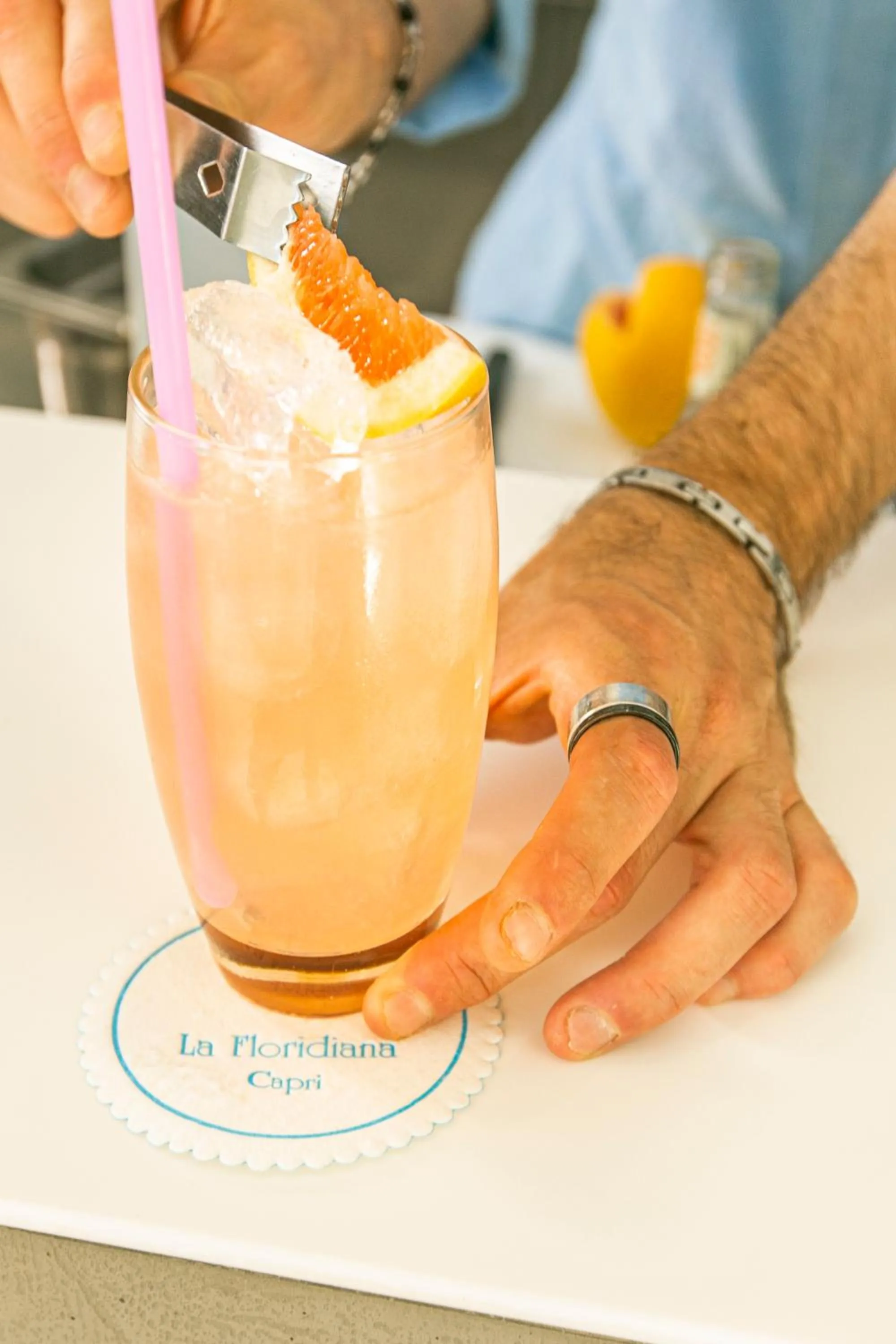 Lounge or bar in Hotel La Floridiana