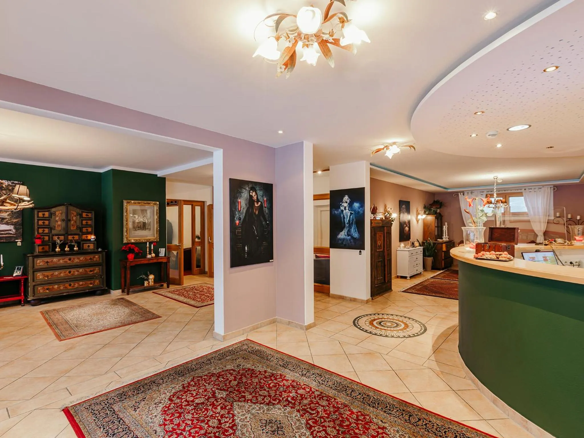 Lobby or reception in Hotel Turracherhof