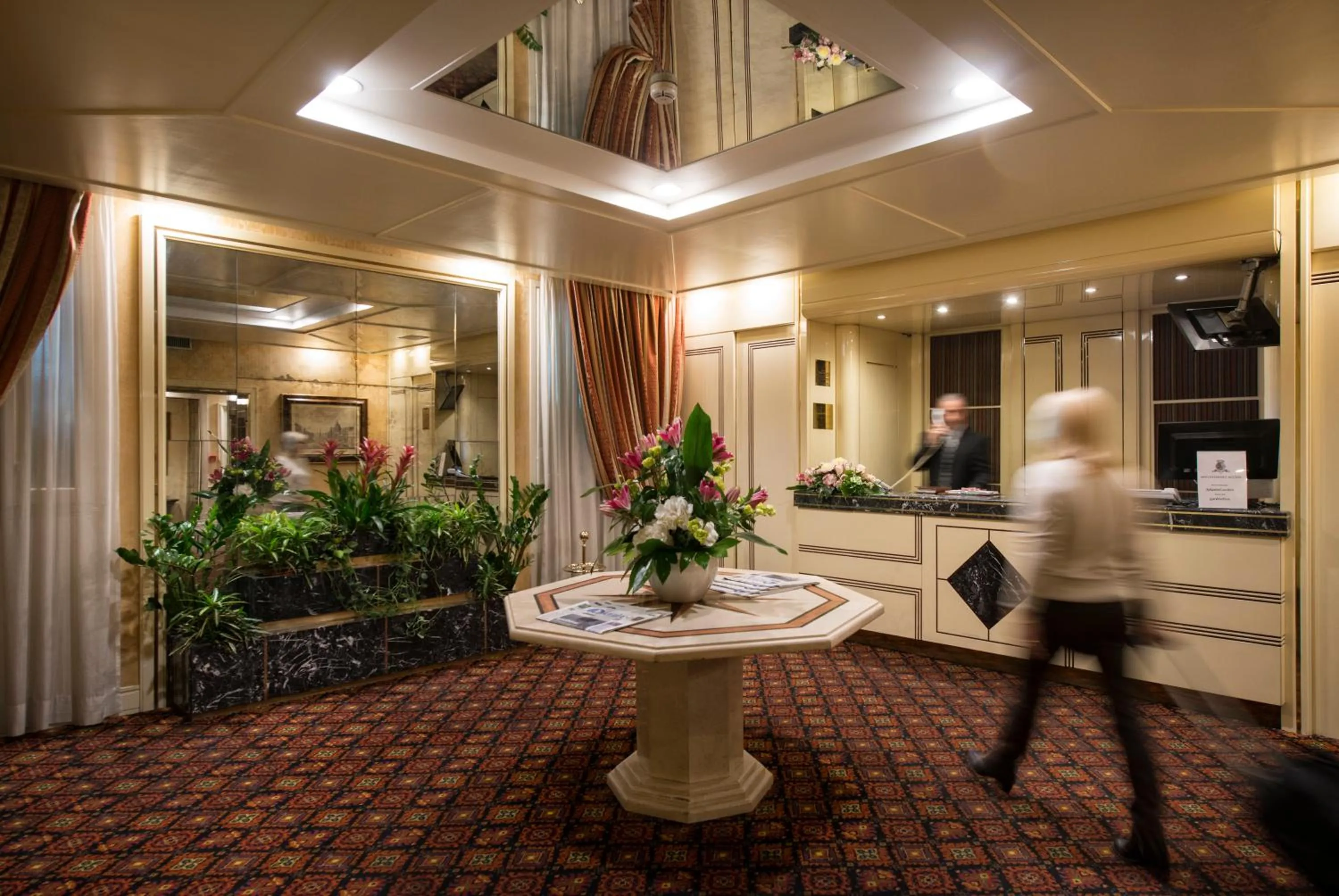 Lobby or reception in Atlante Garden Hotel